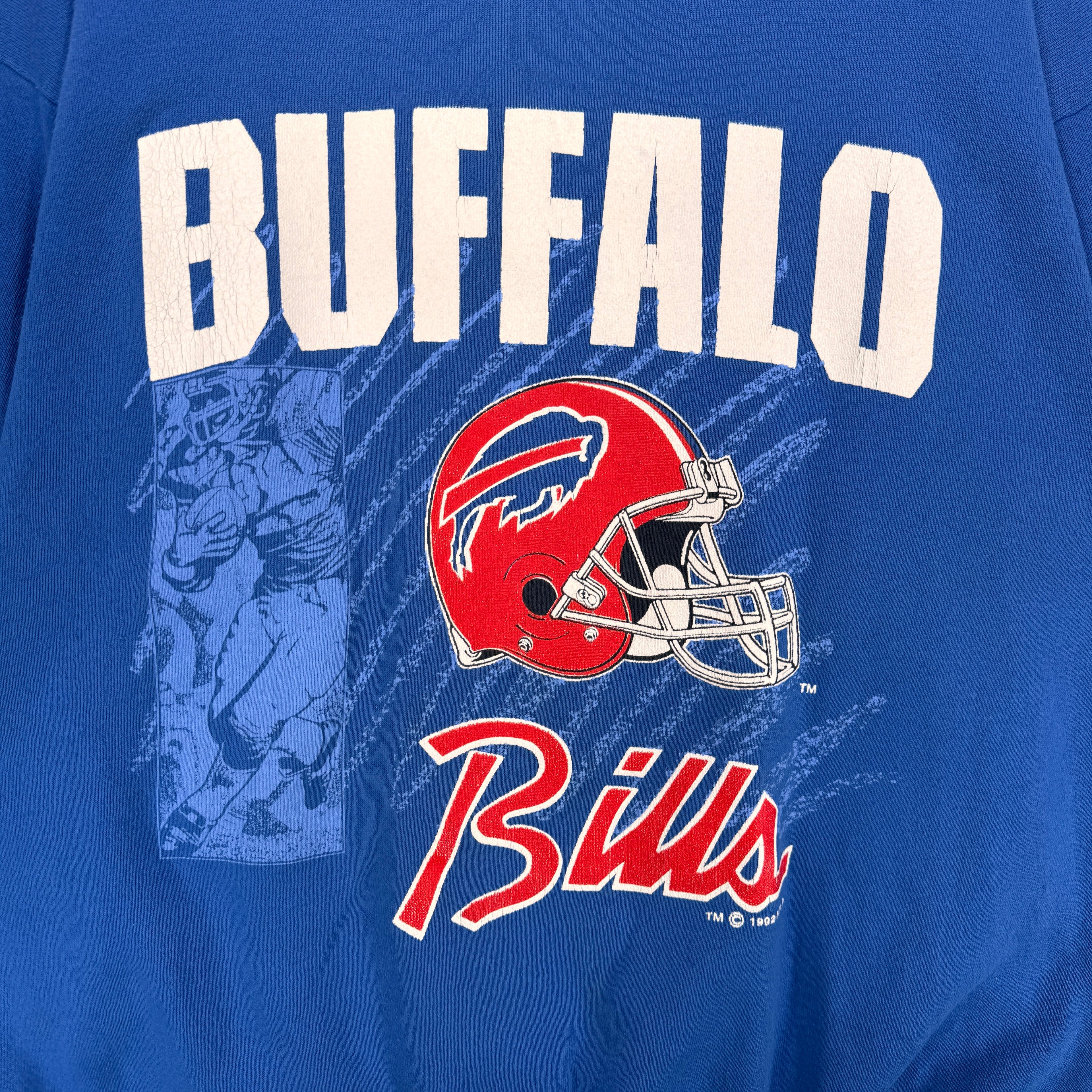 Vintage Buffalo Bills Crewneck Sweatshirt XXL