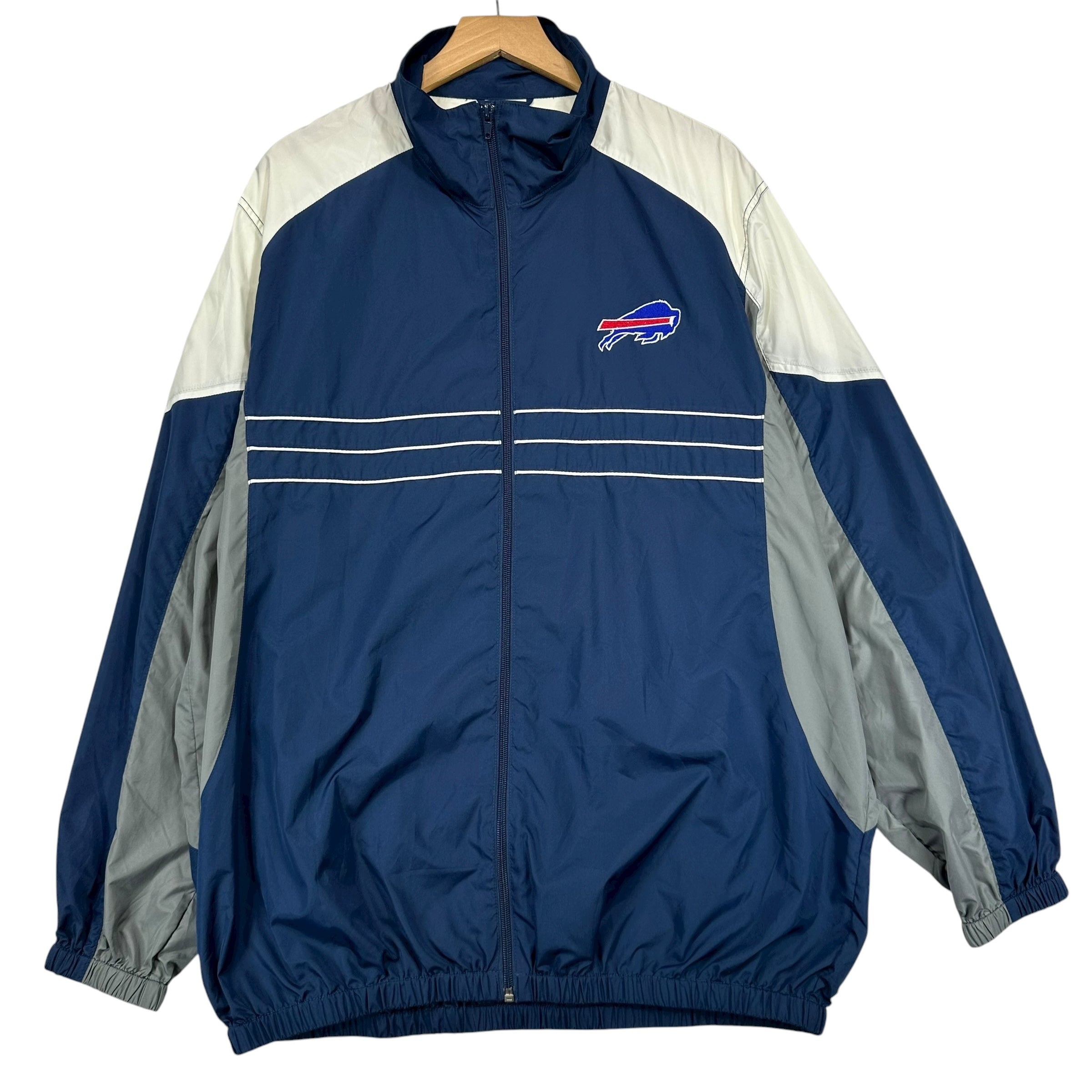 Vintage Buffalo Bills Windbreaker Jacket Large
