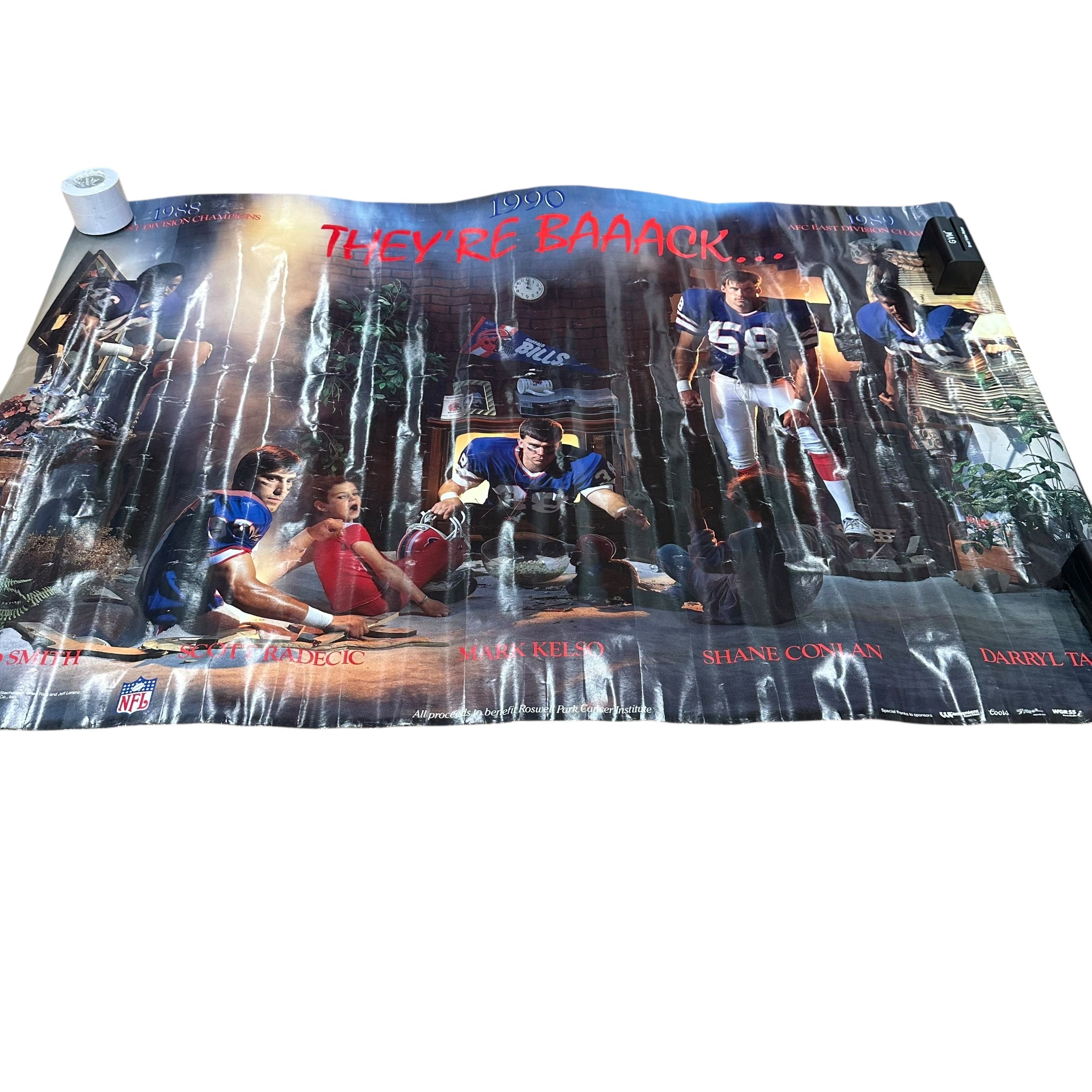 Vintage Buffalo Bills Poster They’re Back!