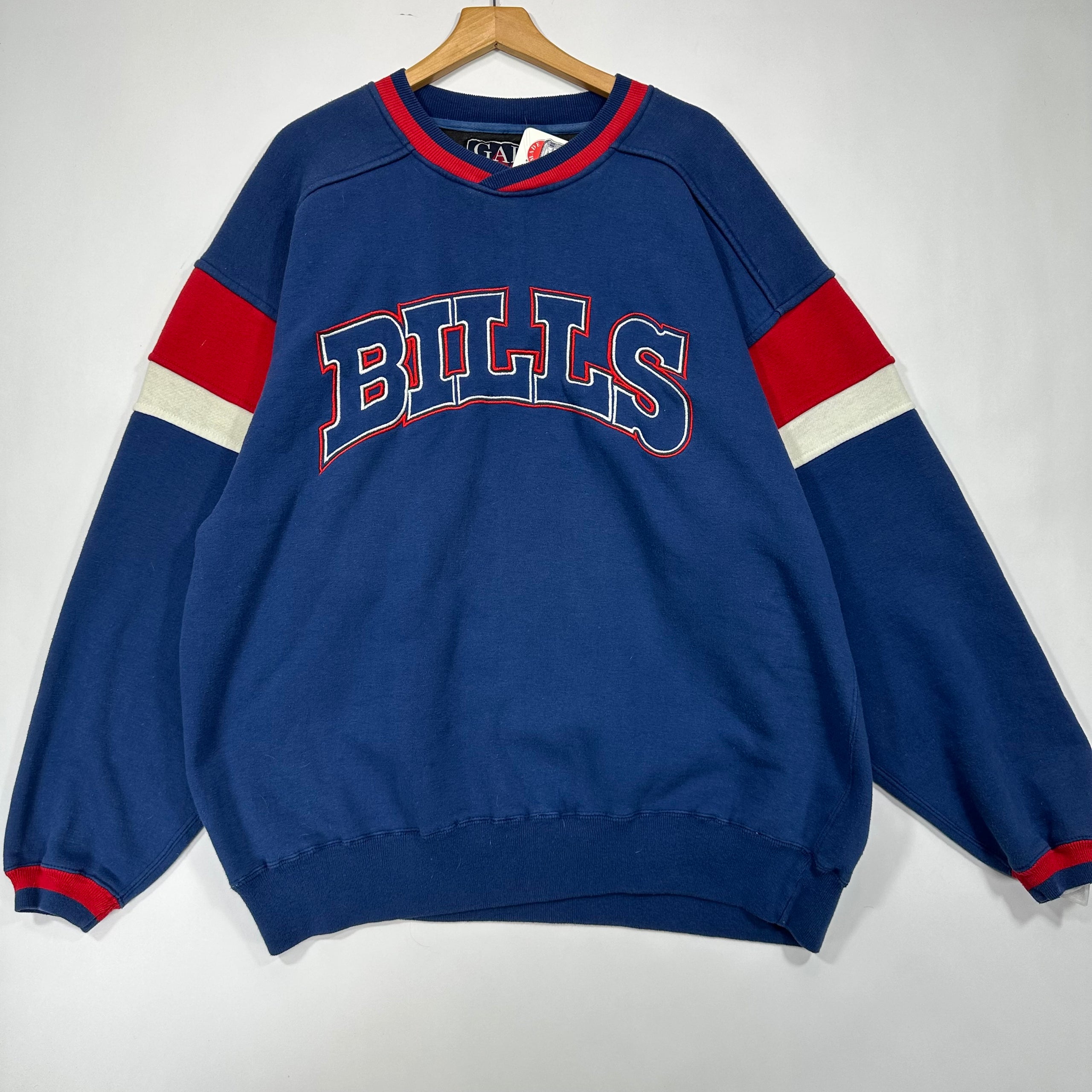 Vintage Buffalo Bills Embroidered Crewneck Sweatshirt XL