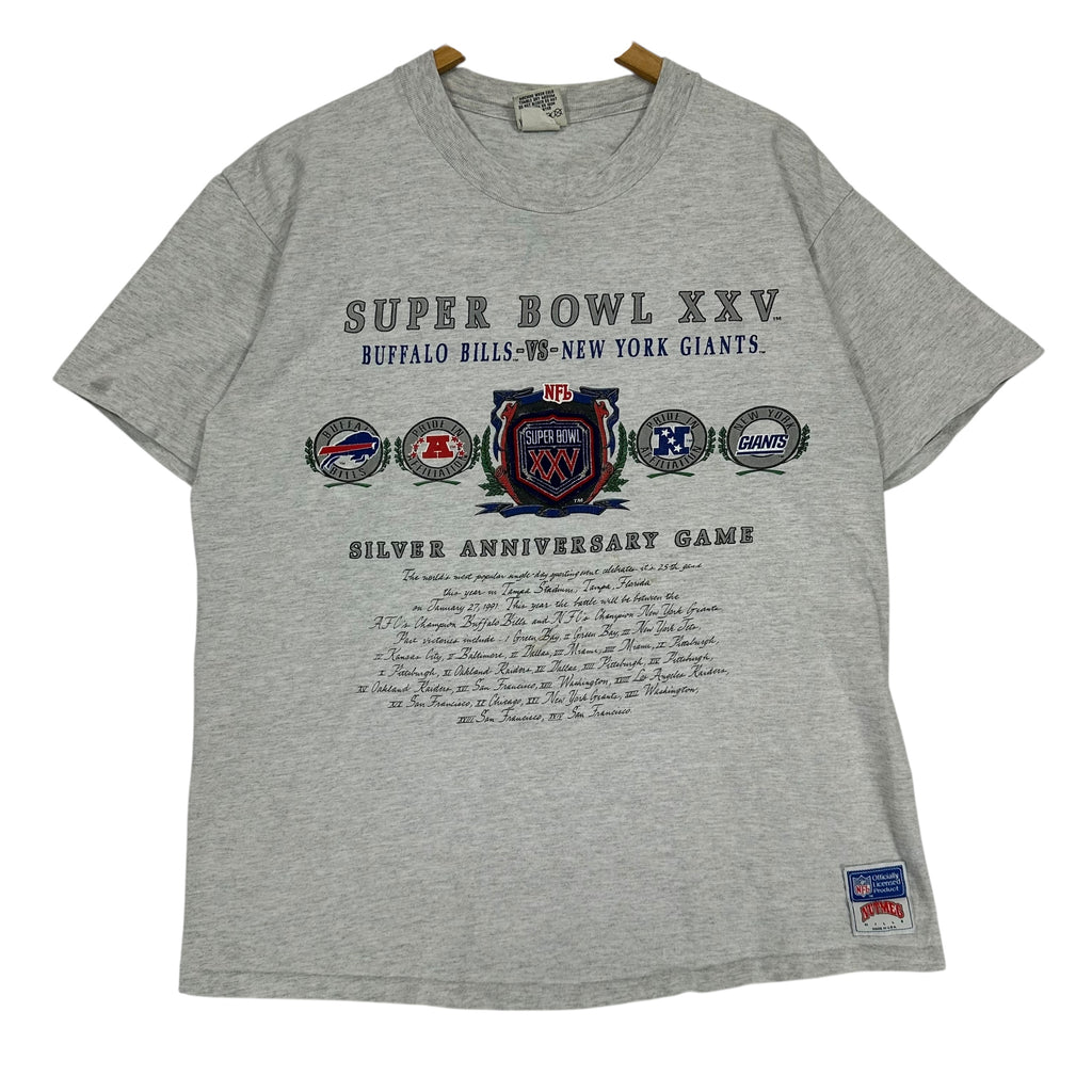 Vintage Buffalo Bills NY Giants 1991 Super Bowl Shirt XL