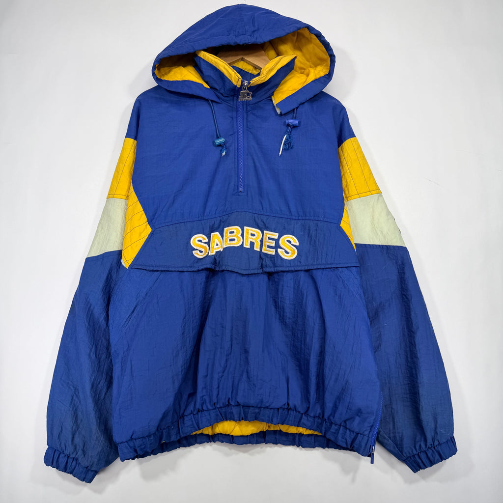 Vintage Buffalo Sabres Starter Pullover Jacket Large