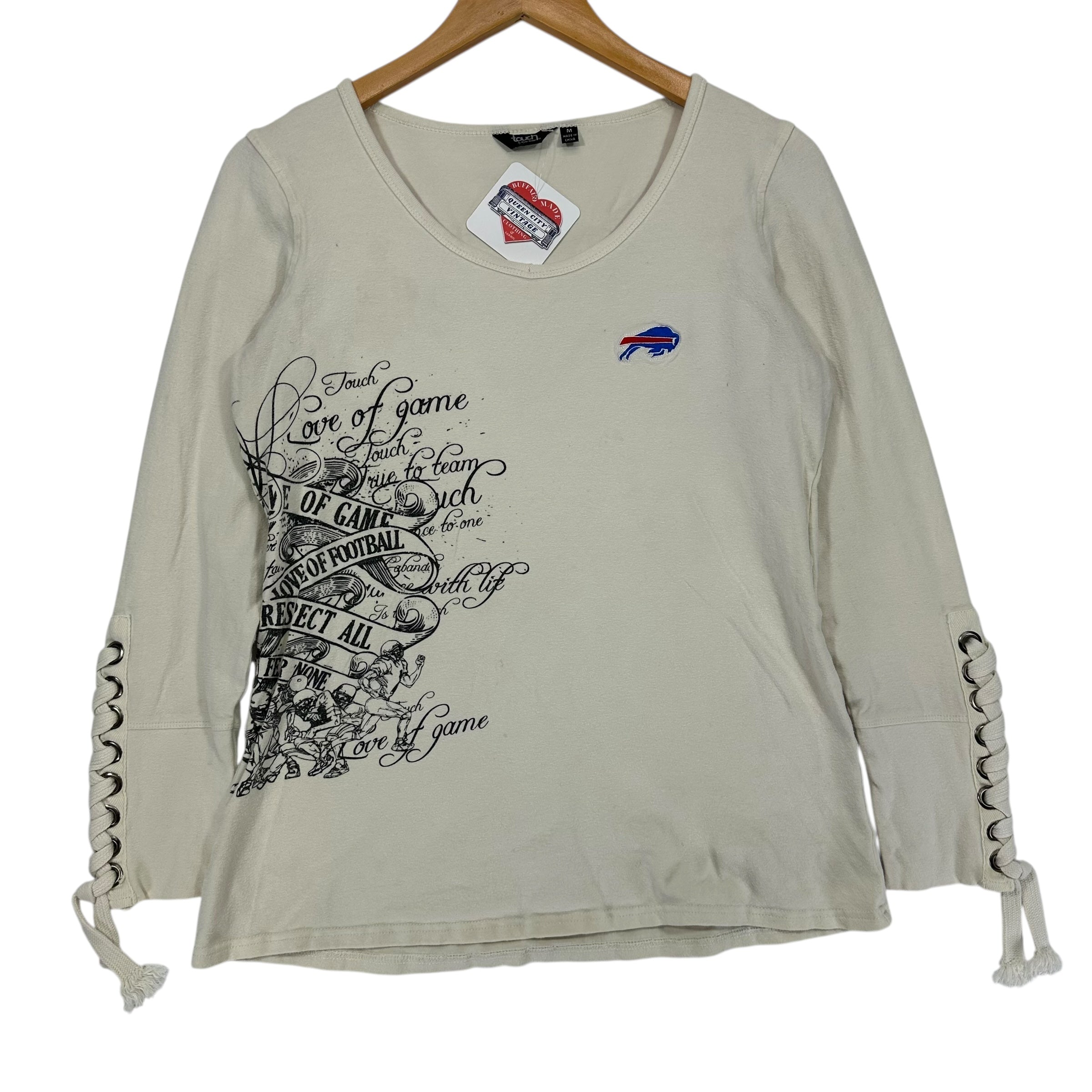 Y2K Buffalo Bills Long Sleeve Shirt Women’s Medium