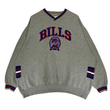 Vintage Buffalo Bills Embroidered Crewneck Sweatshirt XL