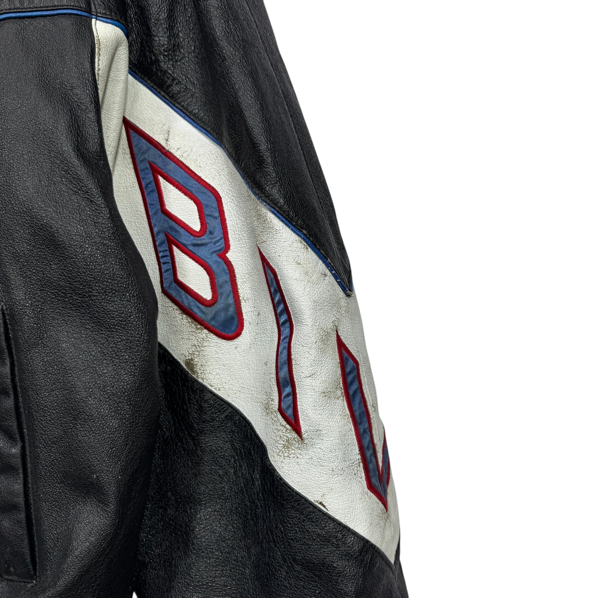 Vintage Buffalo Bills Leather Jacket XL