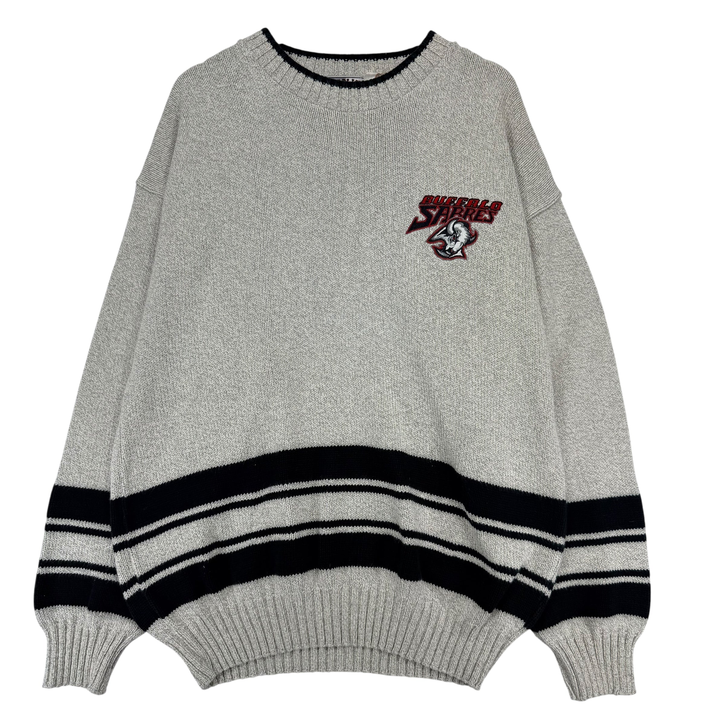 Vintage Buffalo Sabres Knit Sweater Sweatshirt XL