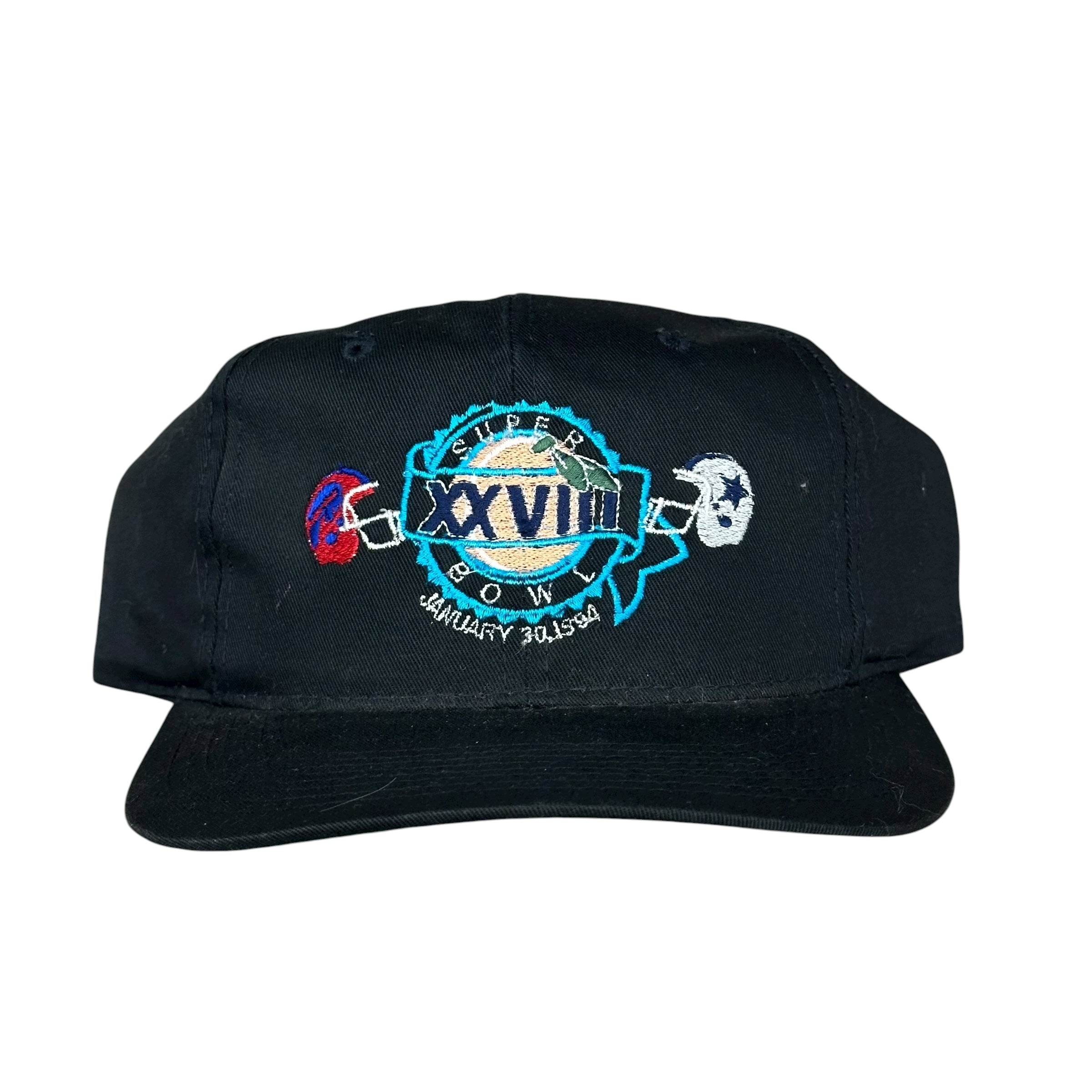 Vintage Buffalo Bills Dallas Cowboys Super Bowl XXVIII Snapback Hat