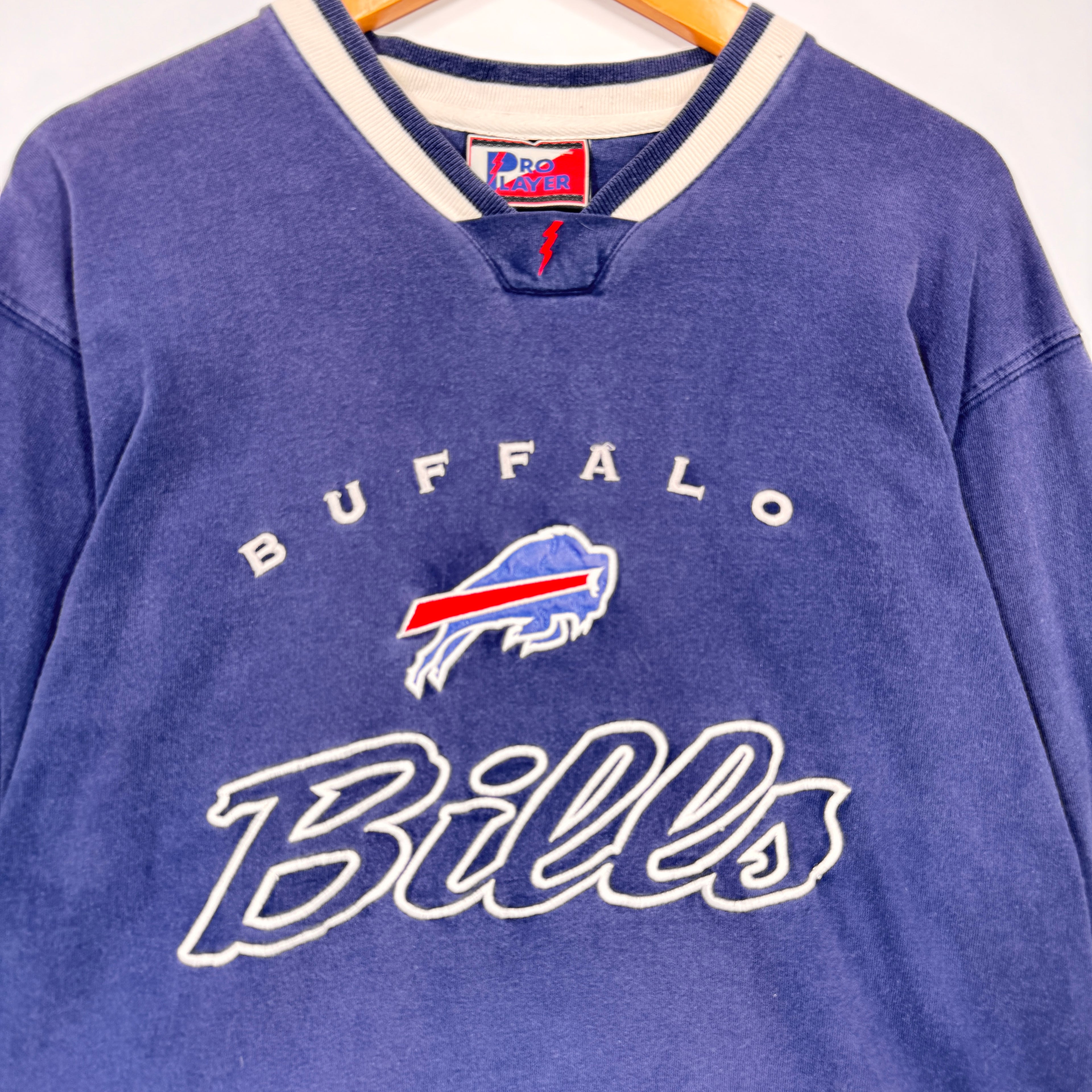 Vintage Buffalo Bills Long Sleeve Shirt Large