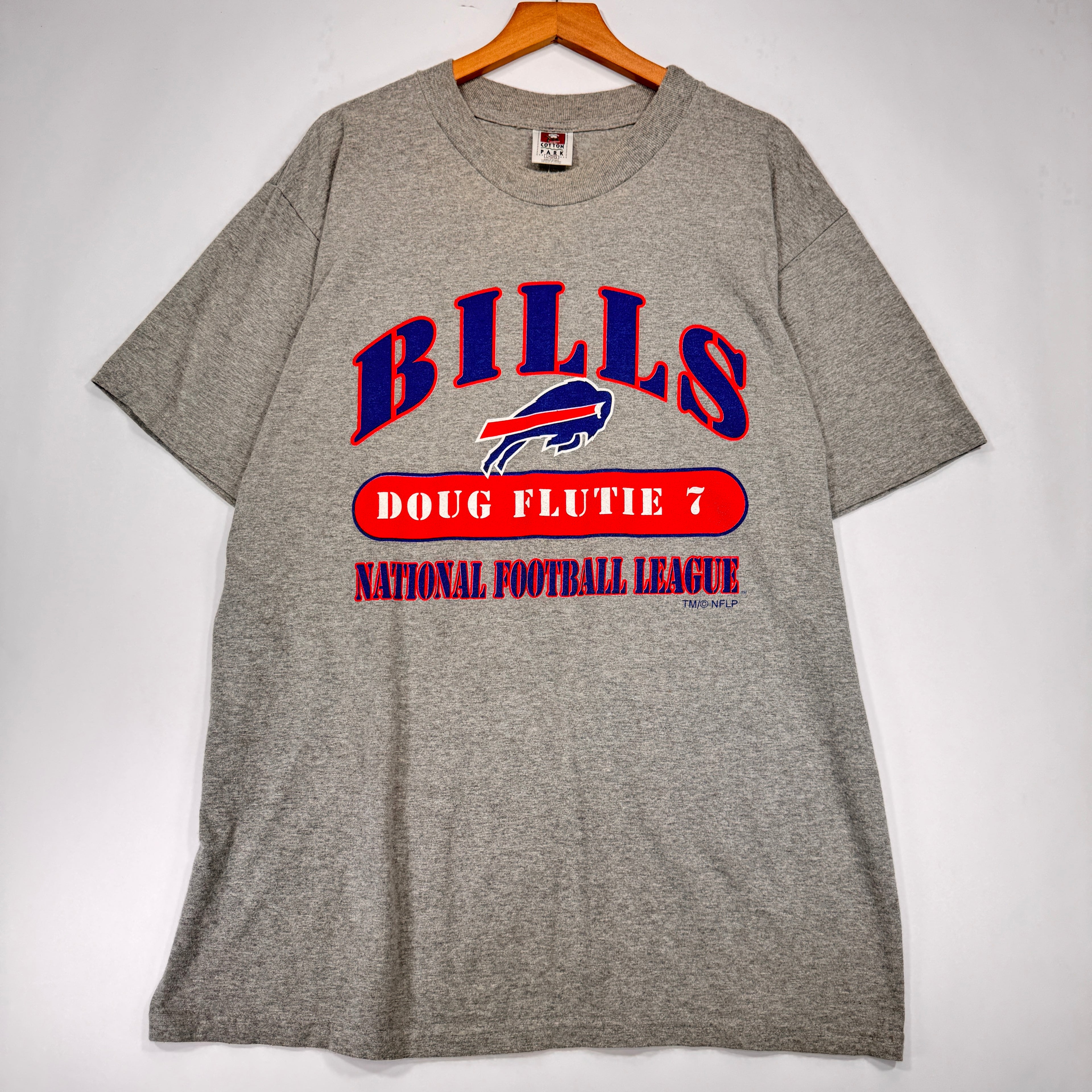 Vintage Buffalo Bills Doug Flutie Shirt Large