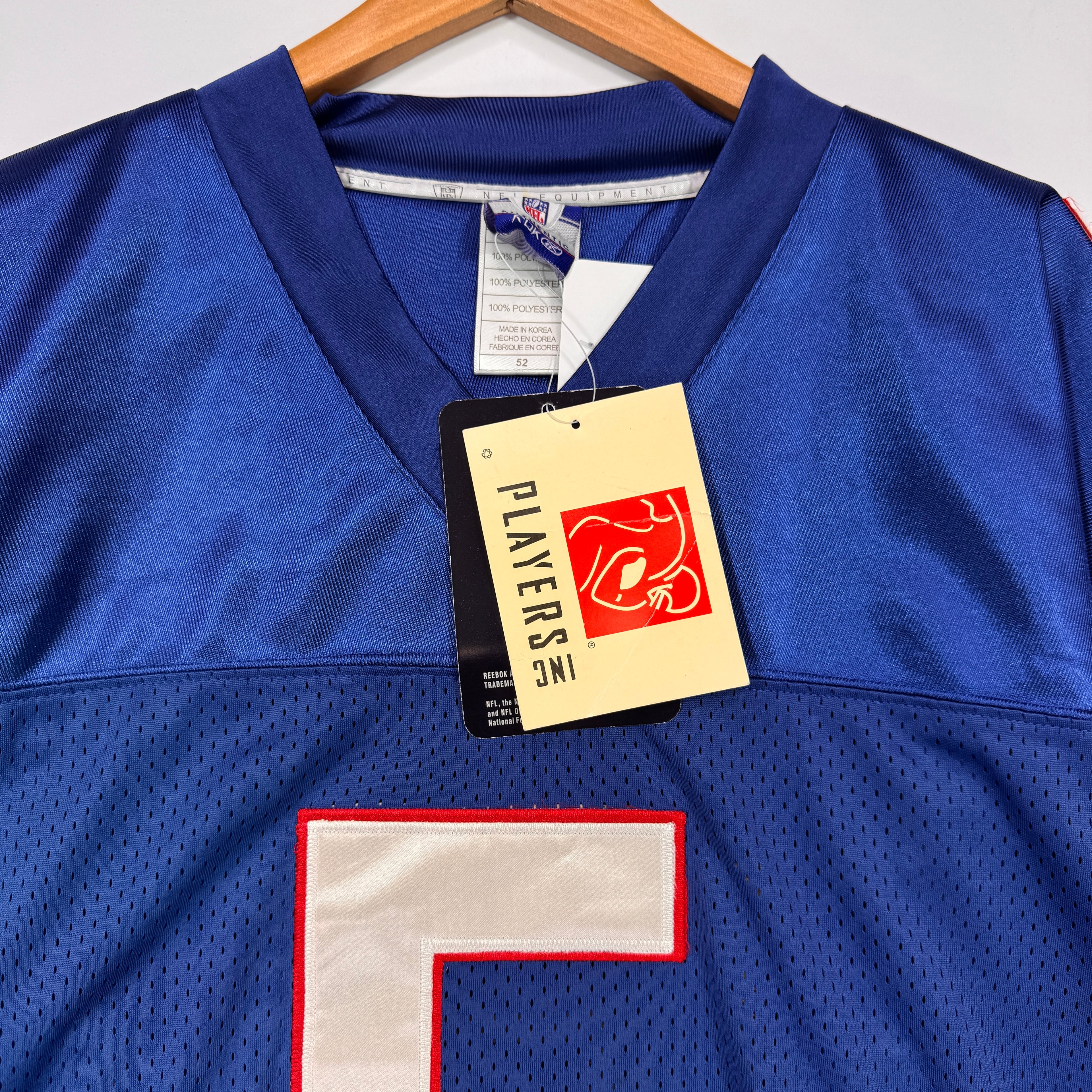 Vintage Buffalo Bills Deadstock Signed Edwards Jersey XXL