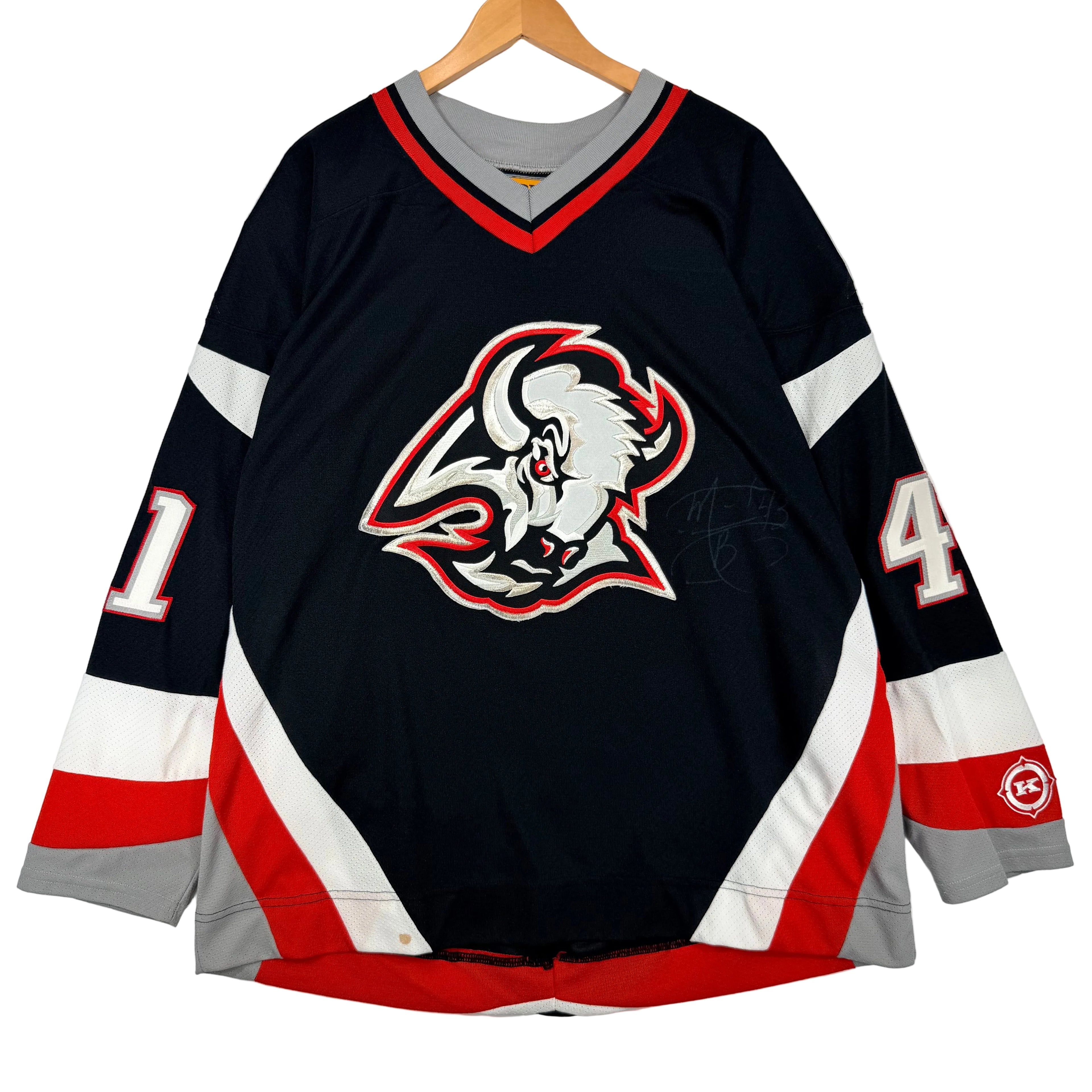 Vintage Buffalo Sabres Stu Barnes Jersey Large