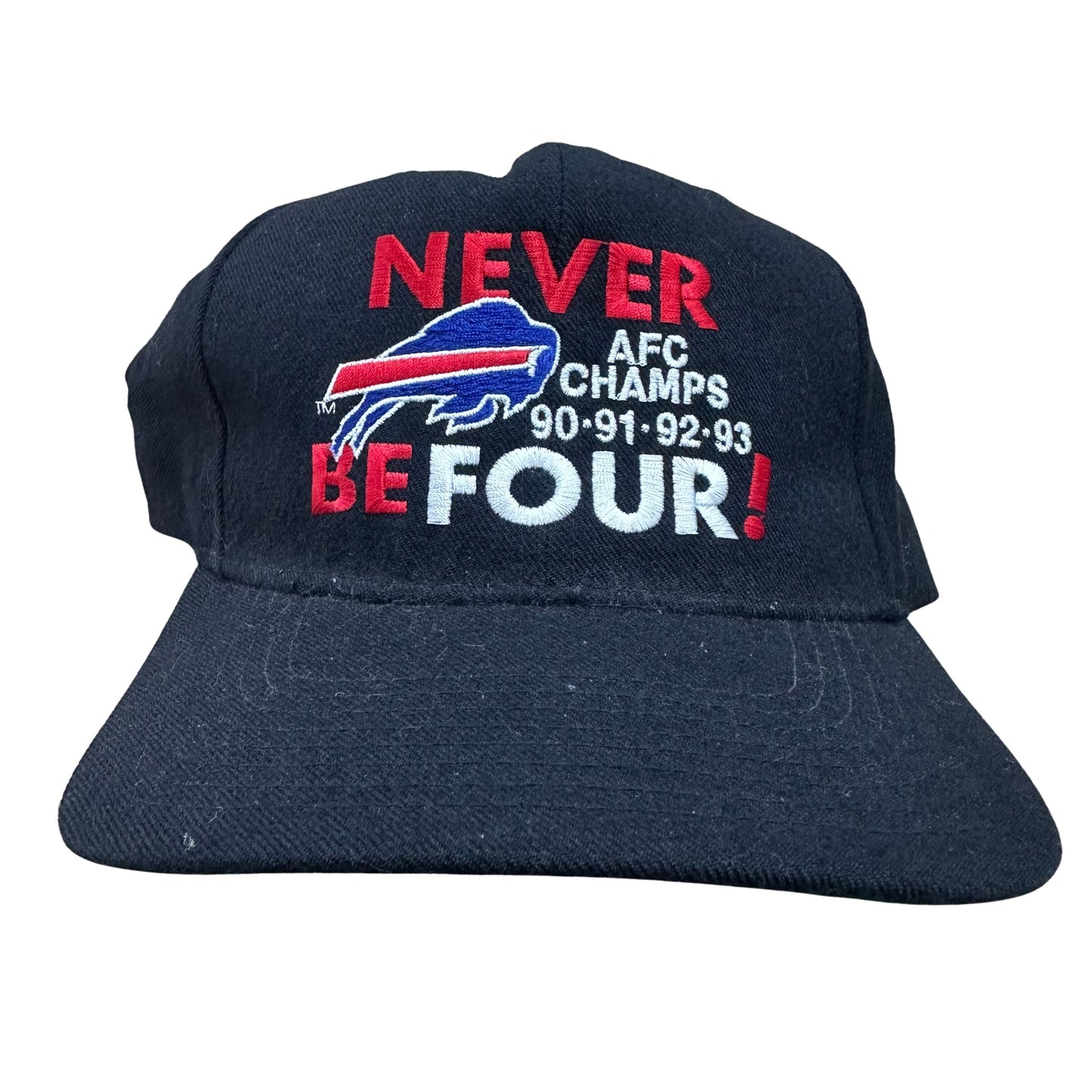 Vintage Buffalo Bills Never Be-Four Hat