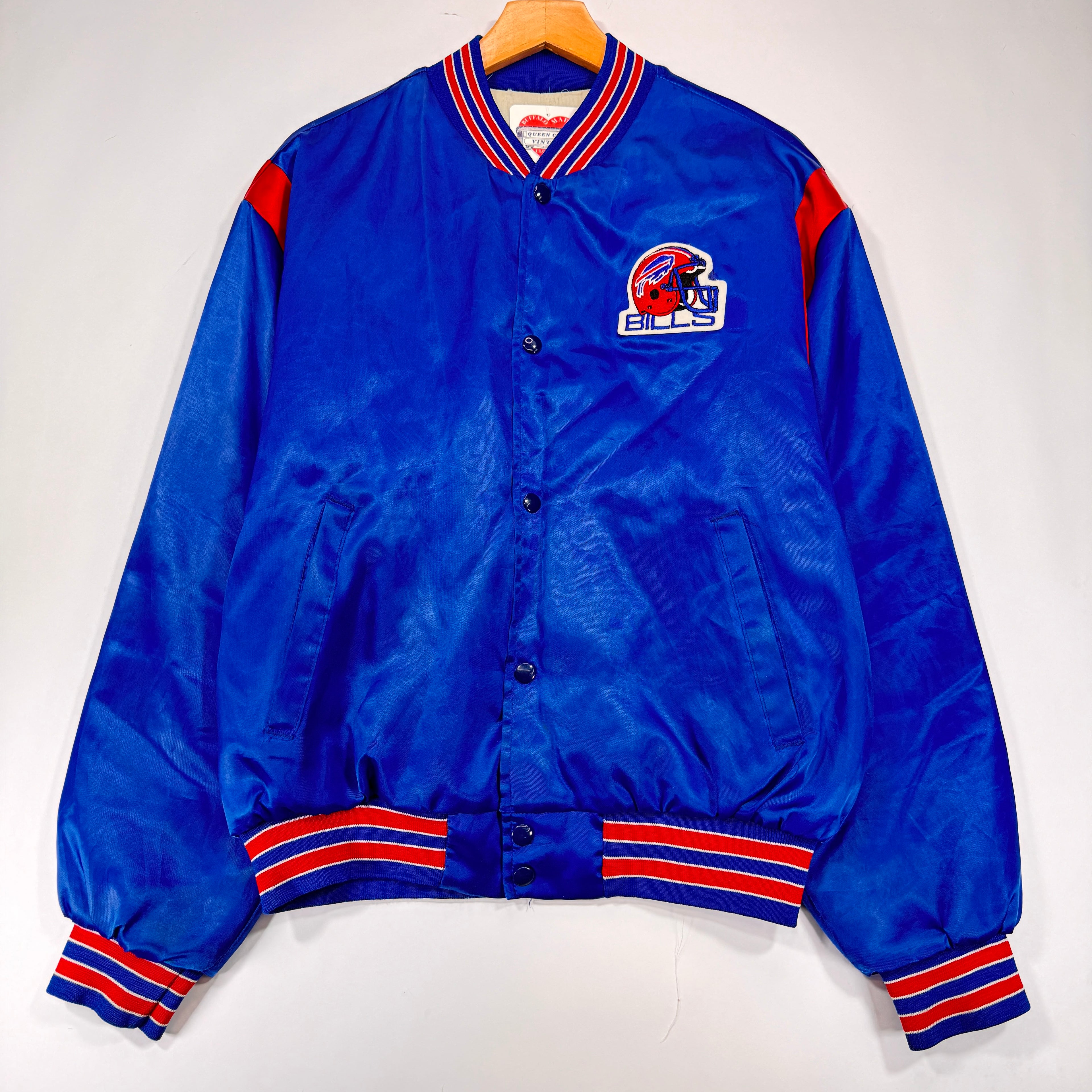 Vintage Buffalo Bills Satin Jacket Large