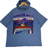 Vintage Buffalo Bills 1995 Division Champs Hoodie Shirt XL