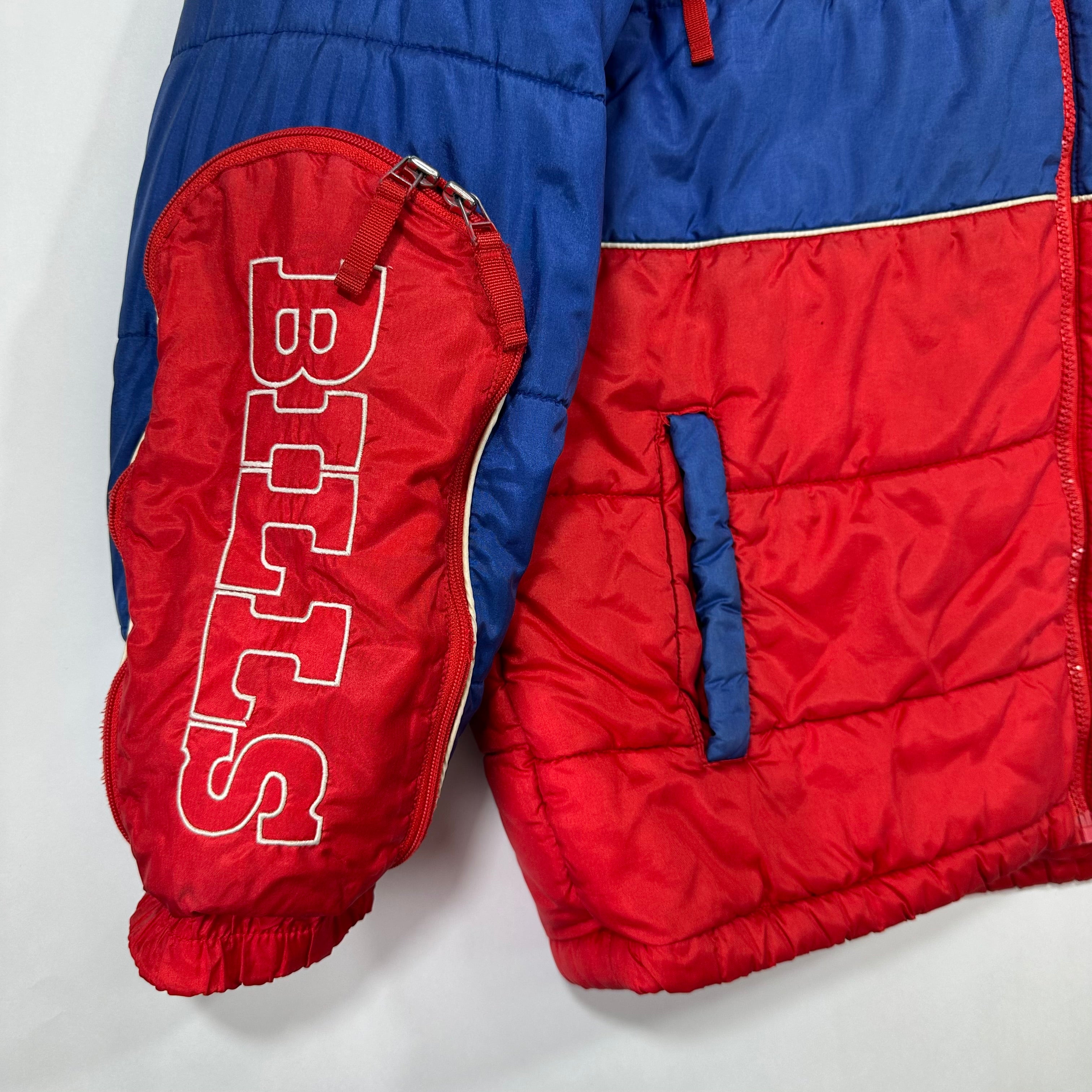 Vintage Buffalo Bills Puffer Bubble Jacket Large