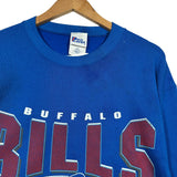 Vintage Buffalo Bills Cropped Crewneck Sweatshirt Medium
