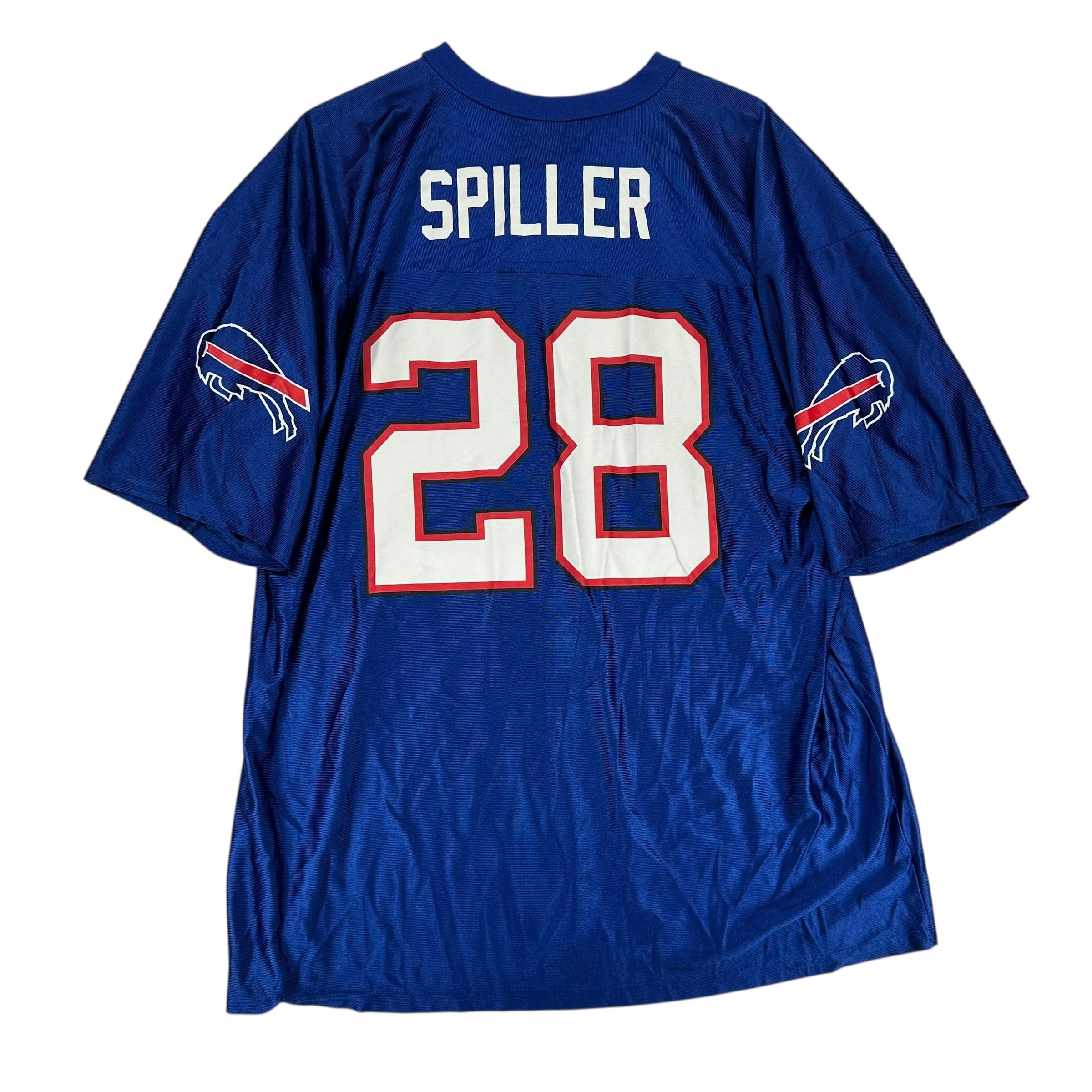 Vintage Buffalo Bills Red CJ Spiller Jersey Shirt XL
