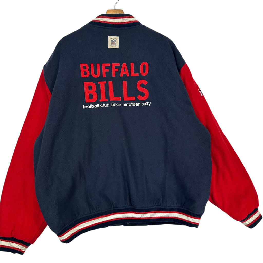 Vintage Buffalo Bills Wool Varsity Jacket Large
