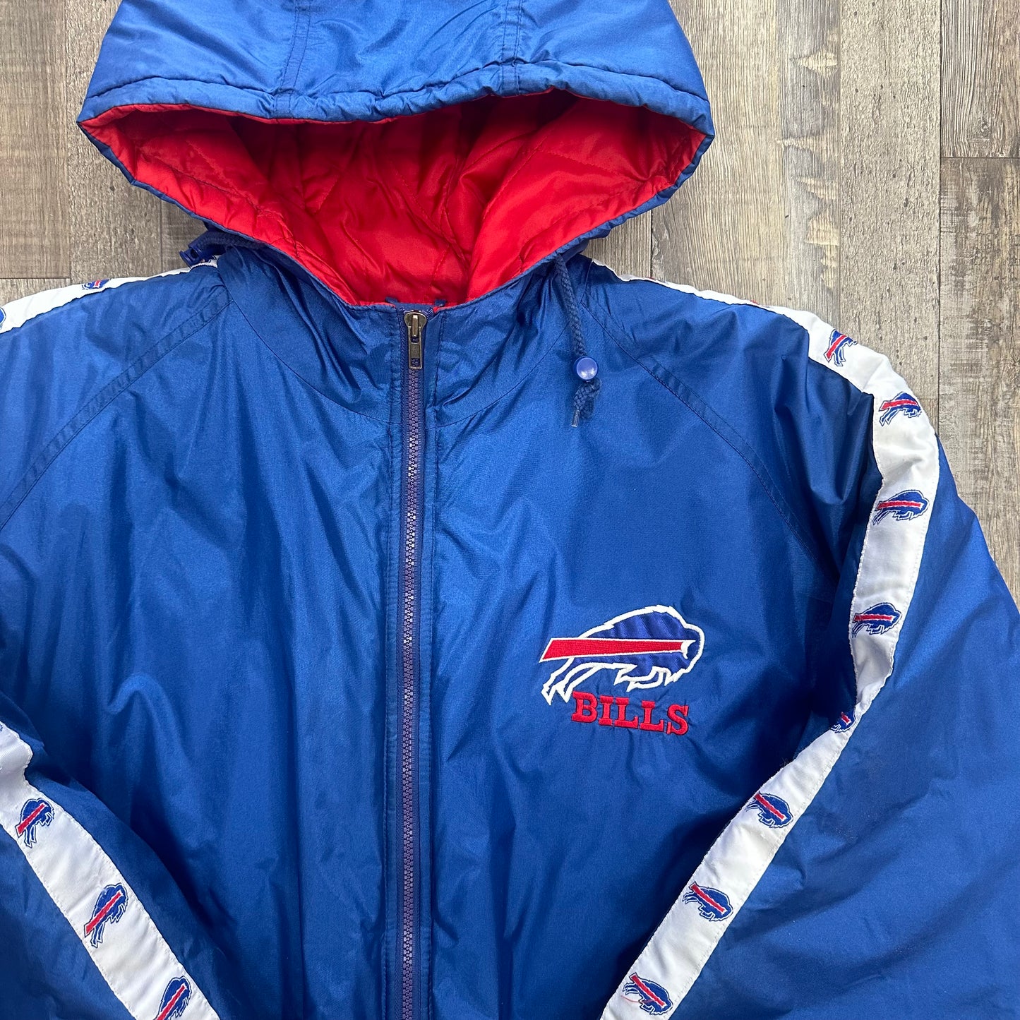 Vintage Buffalo Bills Puffer Jacket XXL