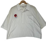 Vintage Buffalo Bills Cropped Polo Shirt XL