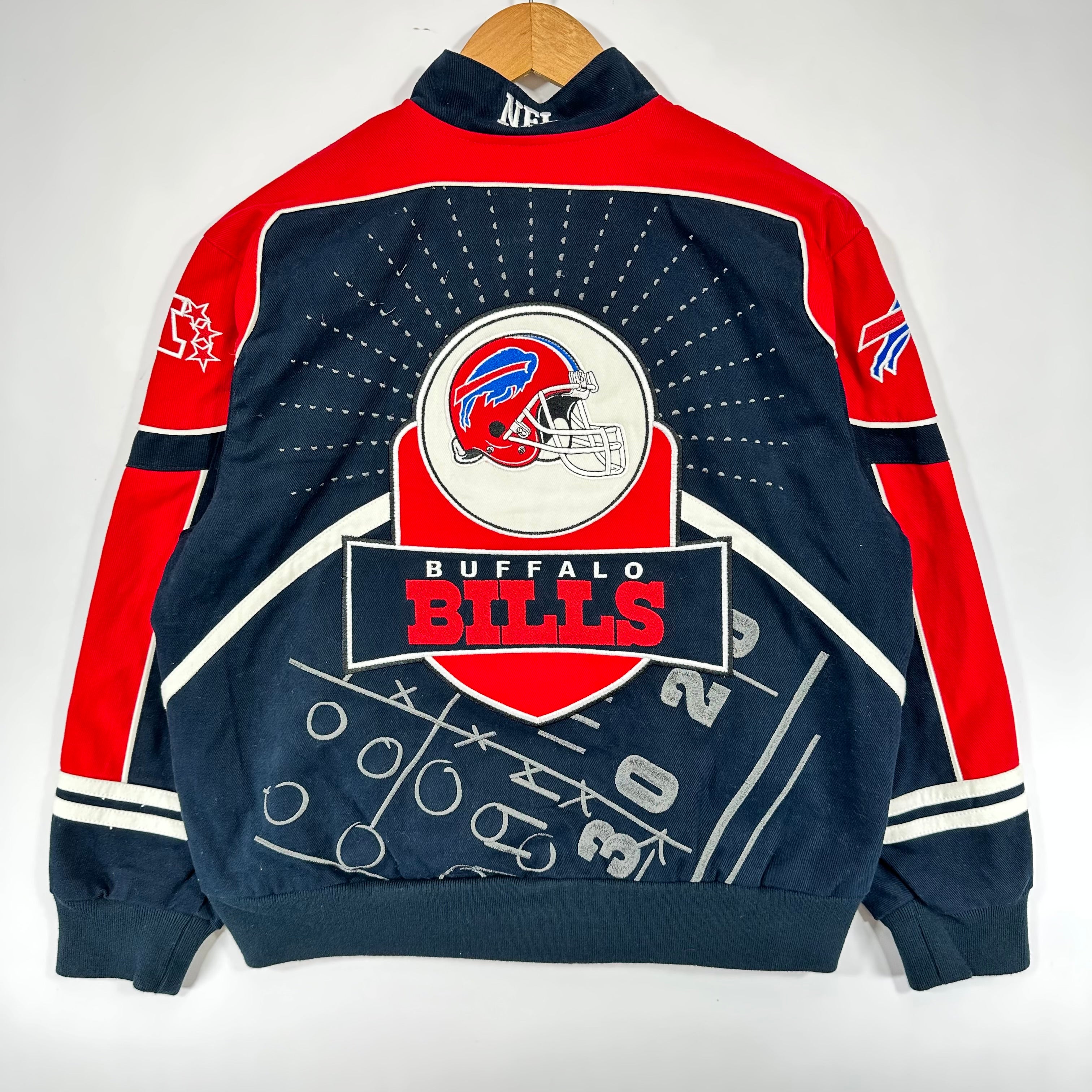 Vintage Buffalo Bills NASCAR Racing Jacket Small-Medium