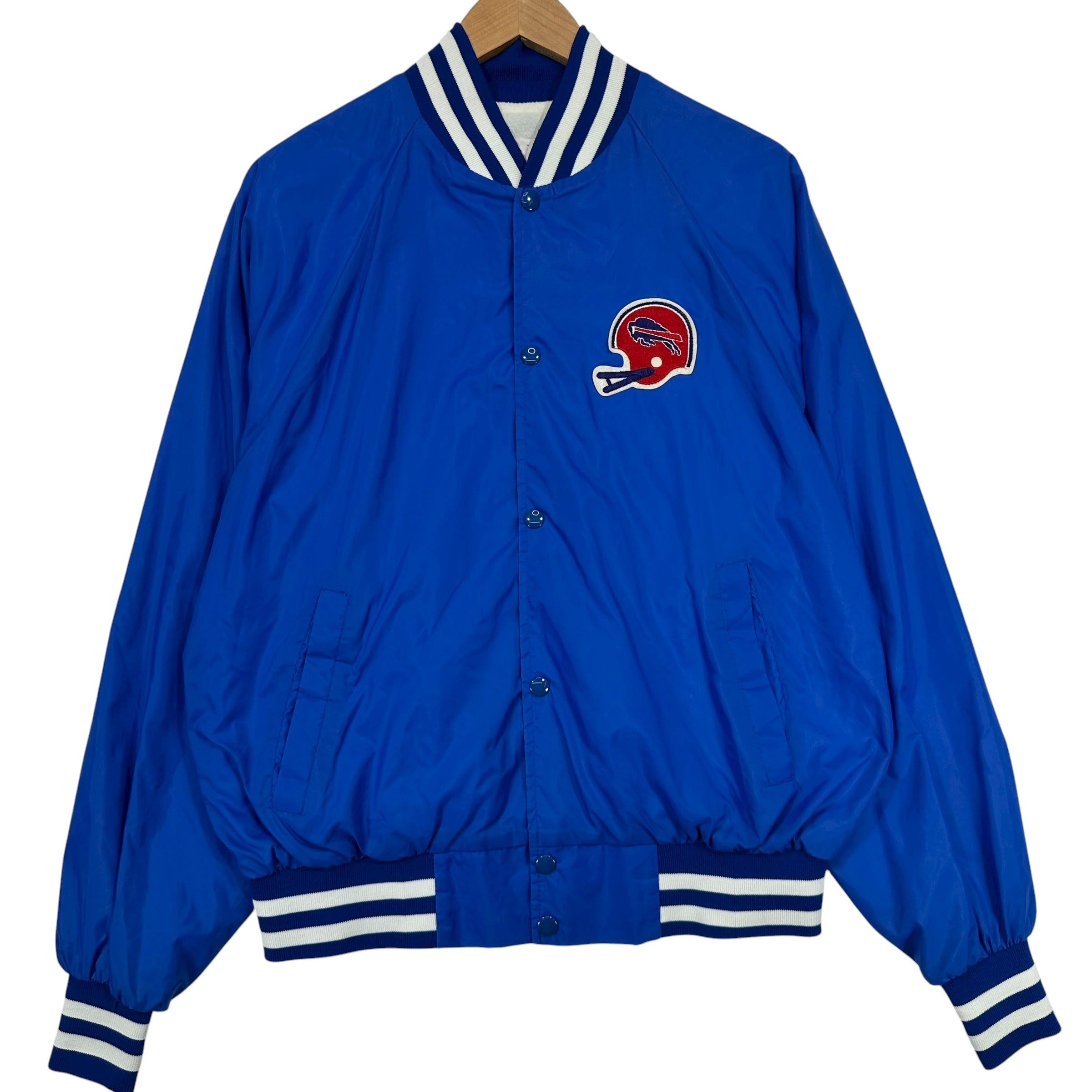 Vintage 1980s Buffalo Bills Windbreaker Jacket Large
