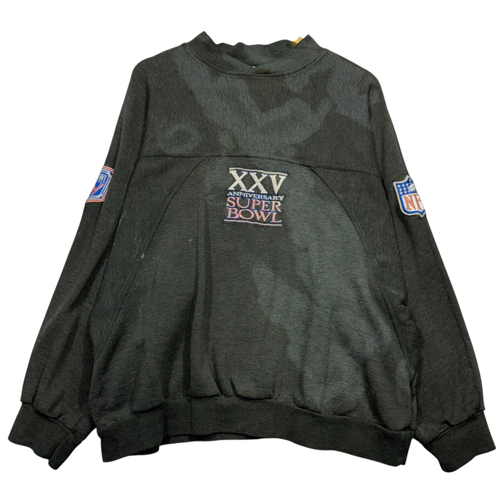 Vintage Buffalo Bills Thrashed Super Bowl XXV Crewneck Sweatshirt XL
