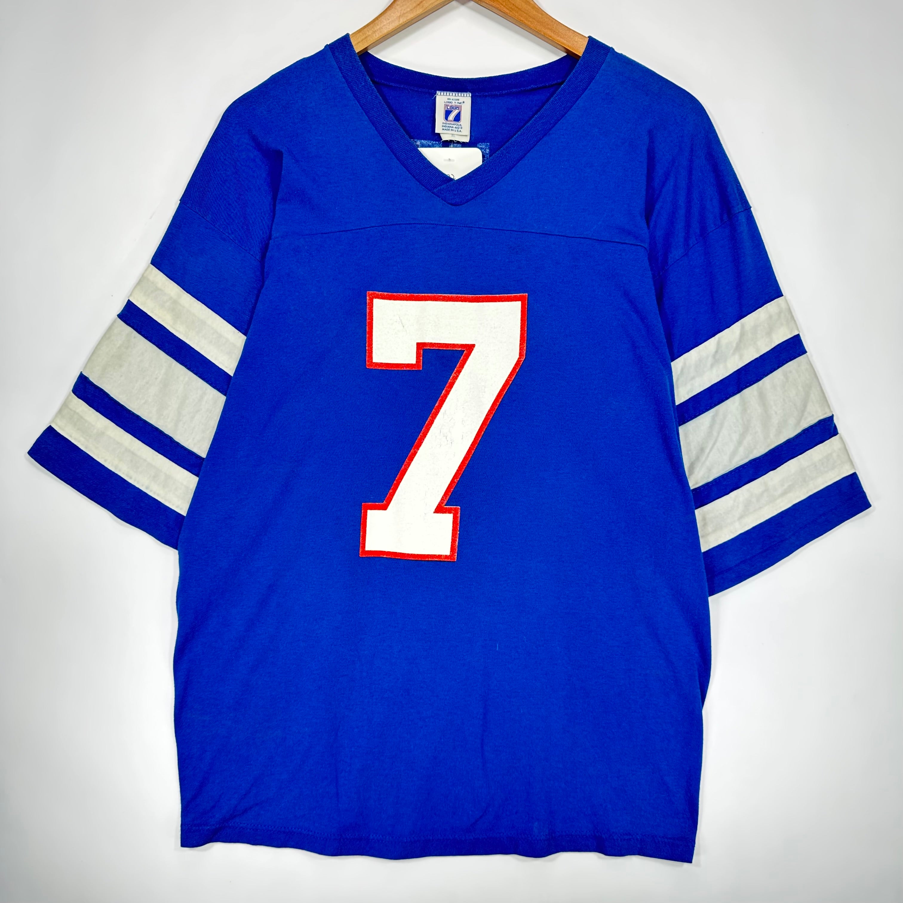 Vintage Buffalo Bills Doug Flutie V-Neck Jersey Shirt XL