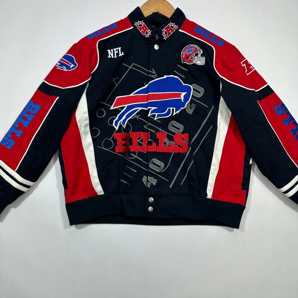 Vintage Buffalo Bills NASCAR Racing Jacket Small-Medium