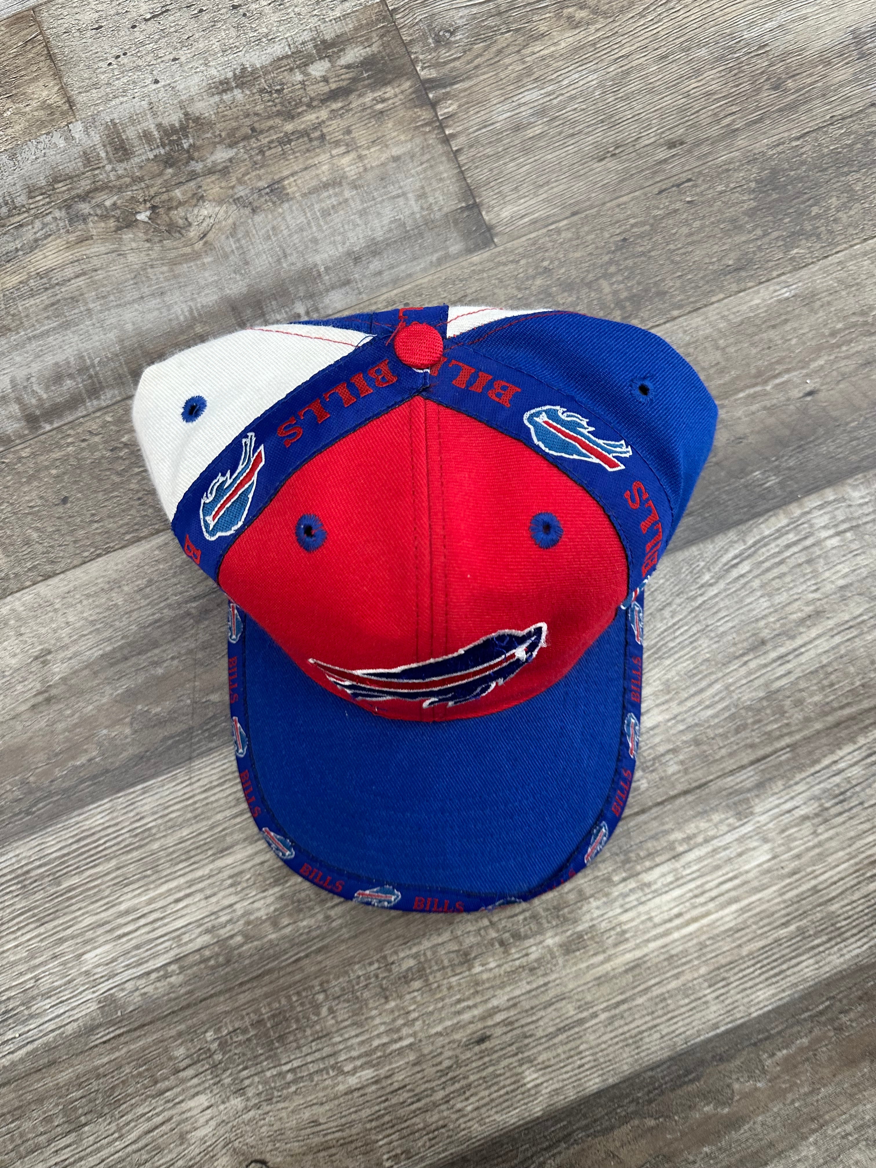 Vintage Buffalo Bills Tape Logo Snapback Hat