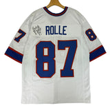 Buffalo Bills Butch Rolle Signed Jersey XL