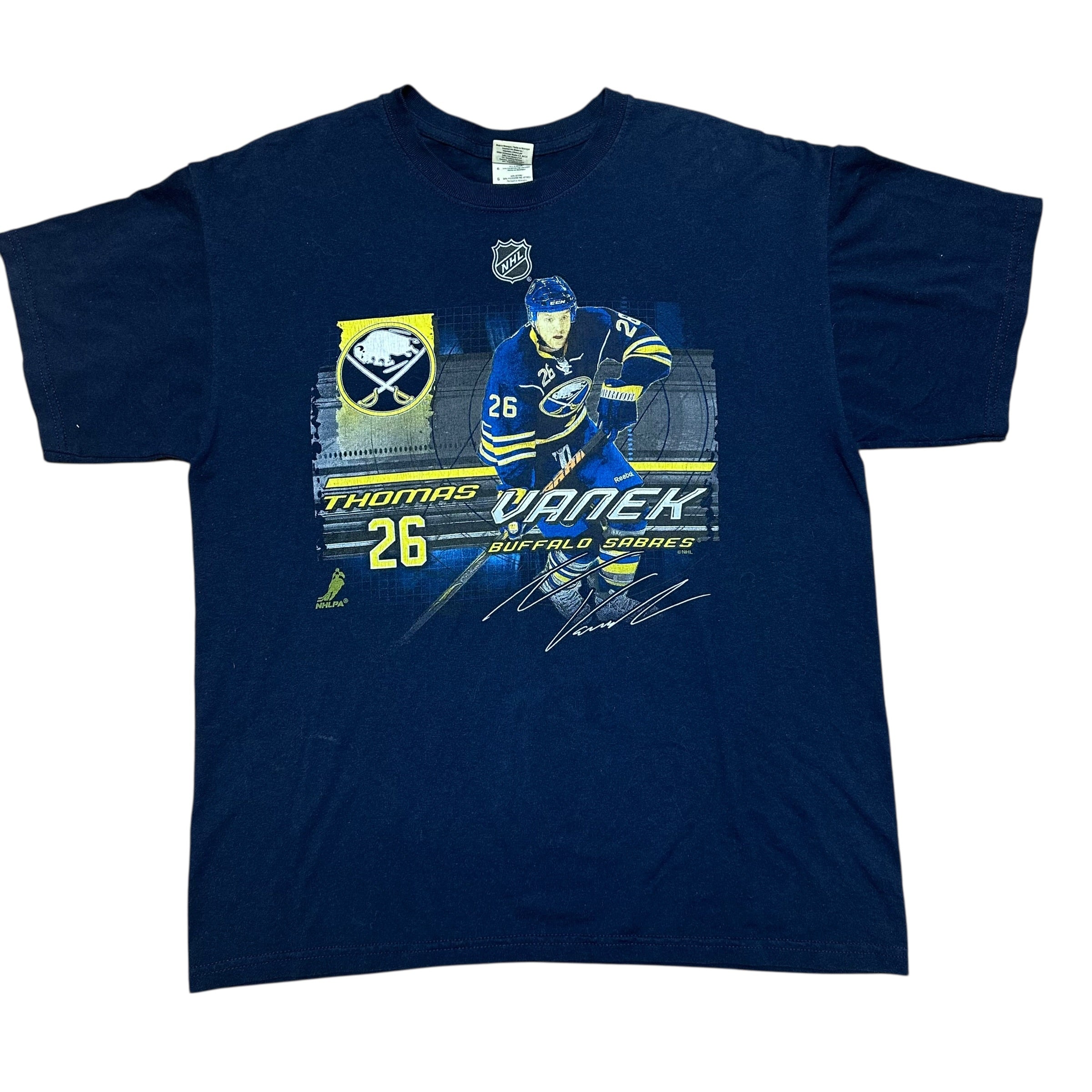 Vintage Buffalo Sabres Thomas Vanek Shirt Large
