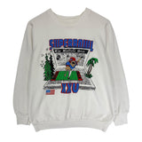 Vintage Buffalo Bills Super Bowl Cartoon Crewneck Sweatshirt Medium