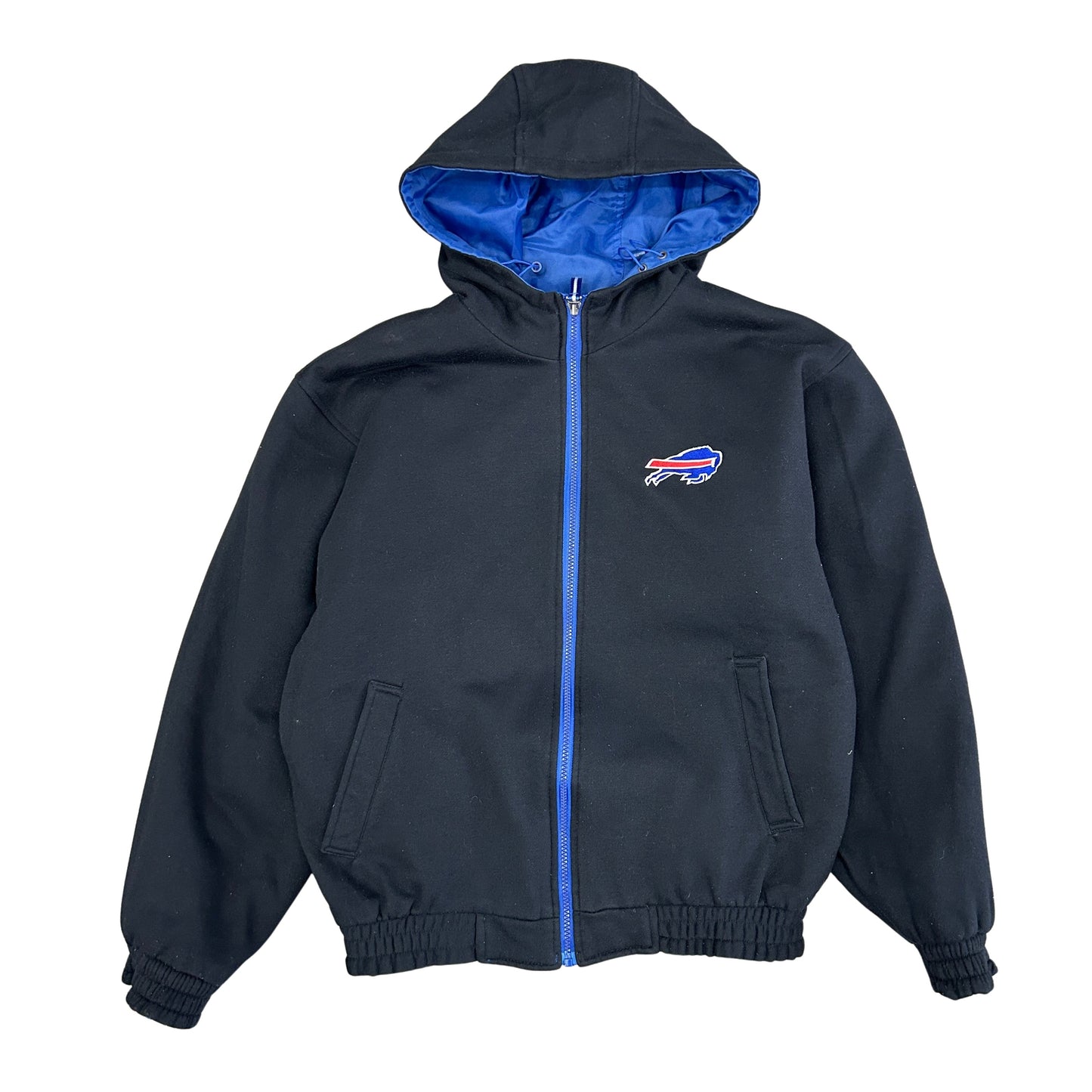 Vintage Buffalo Bills Reversible Winter Jacket Large