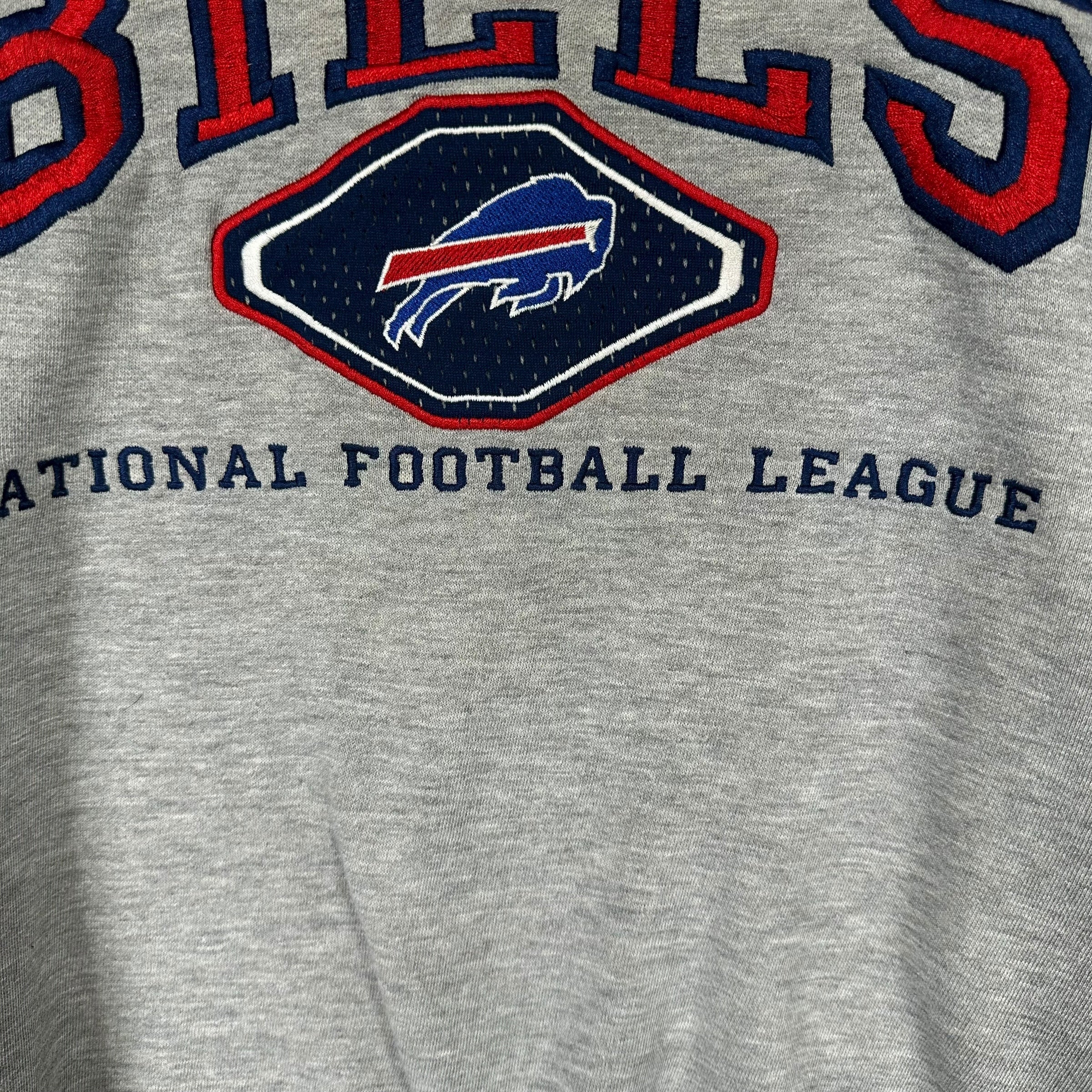 Vintage Buffalo Bills Embroidered Crewneck Sweatshirt XXL