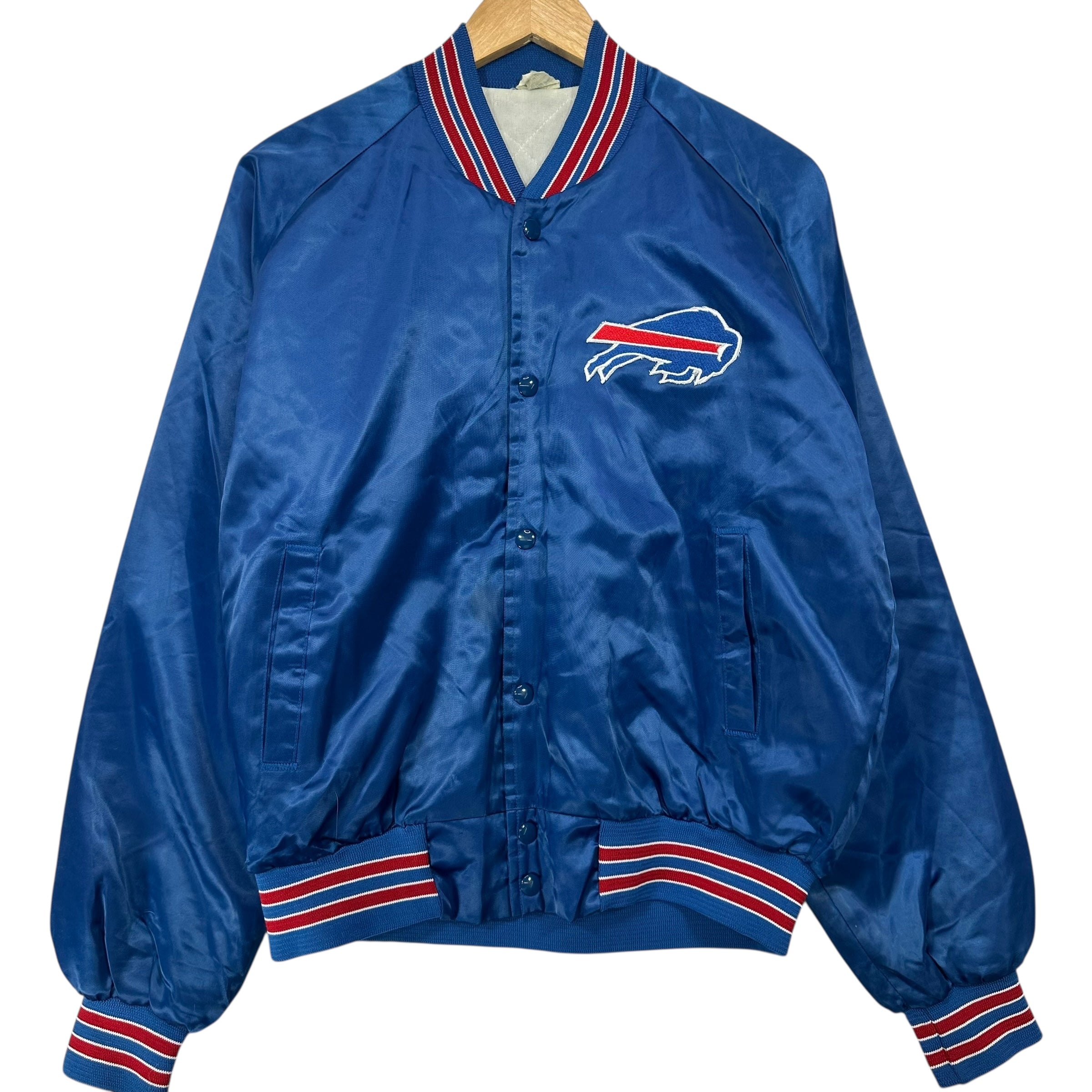 Vintage Buffalo Bills Satin Jacket Large