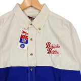 Vintage Buffalo Bills Western Style Denim Button Up Shirt Large