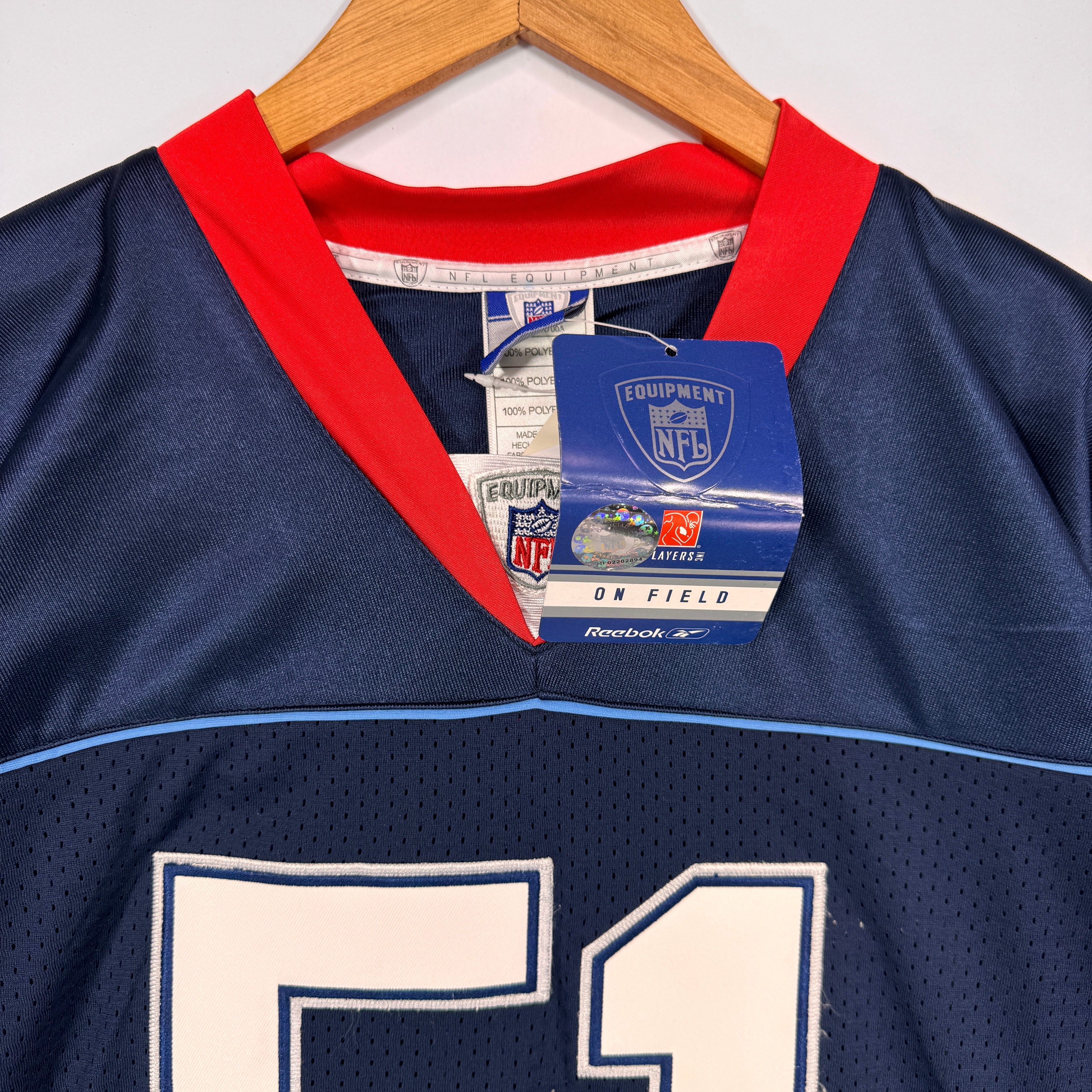 Vintage Buffalo Bills Deadstock Signed Posluszny Jersey XL
