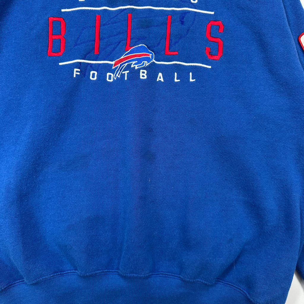 Vintage Buffalo Bills Embroidered Crewneck Sweatshirt XL