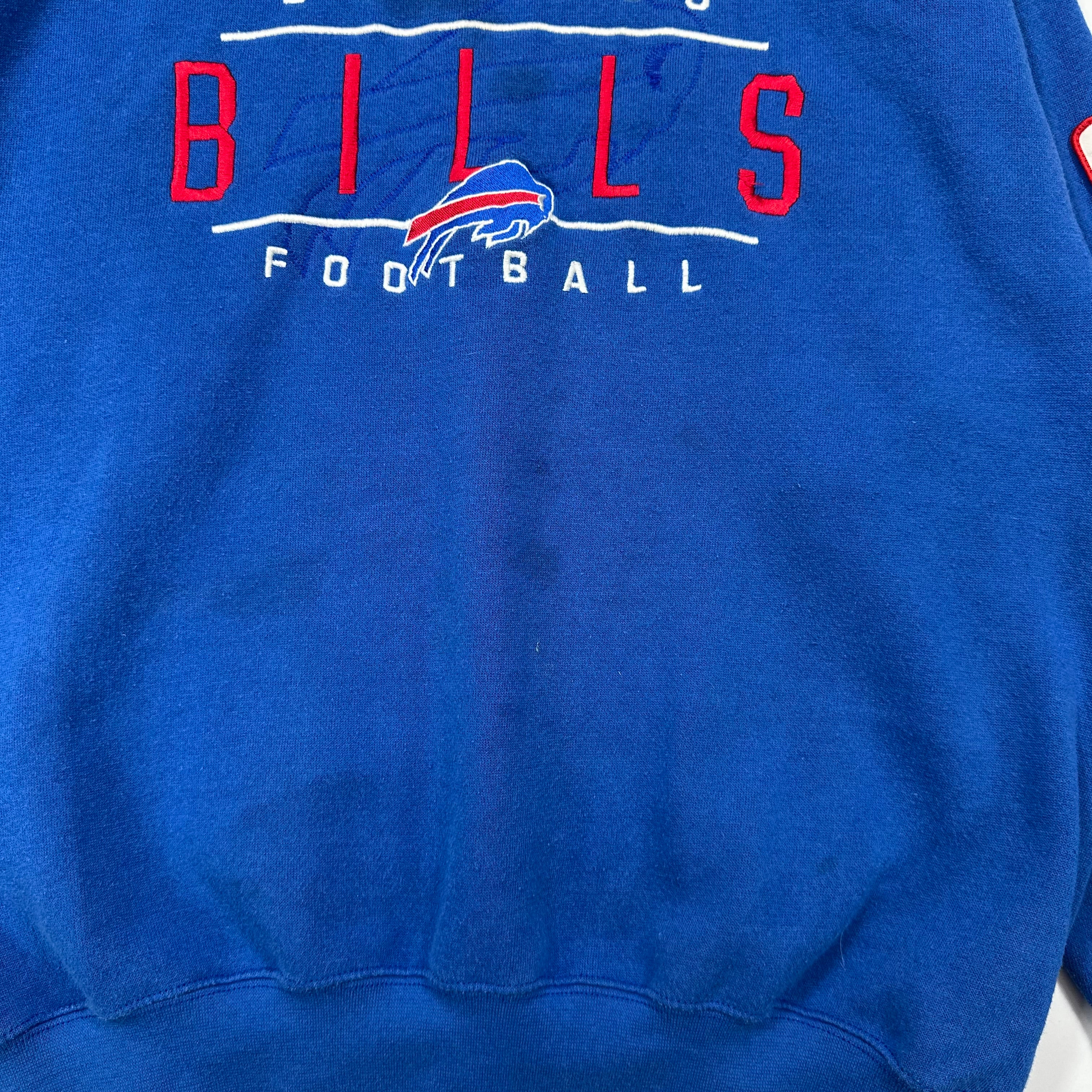 Vintage Buffalo Bills Embroidered Crewneck Sweatshirt XL