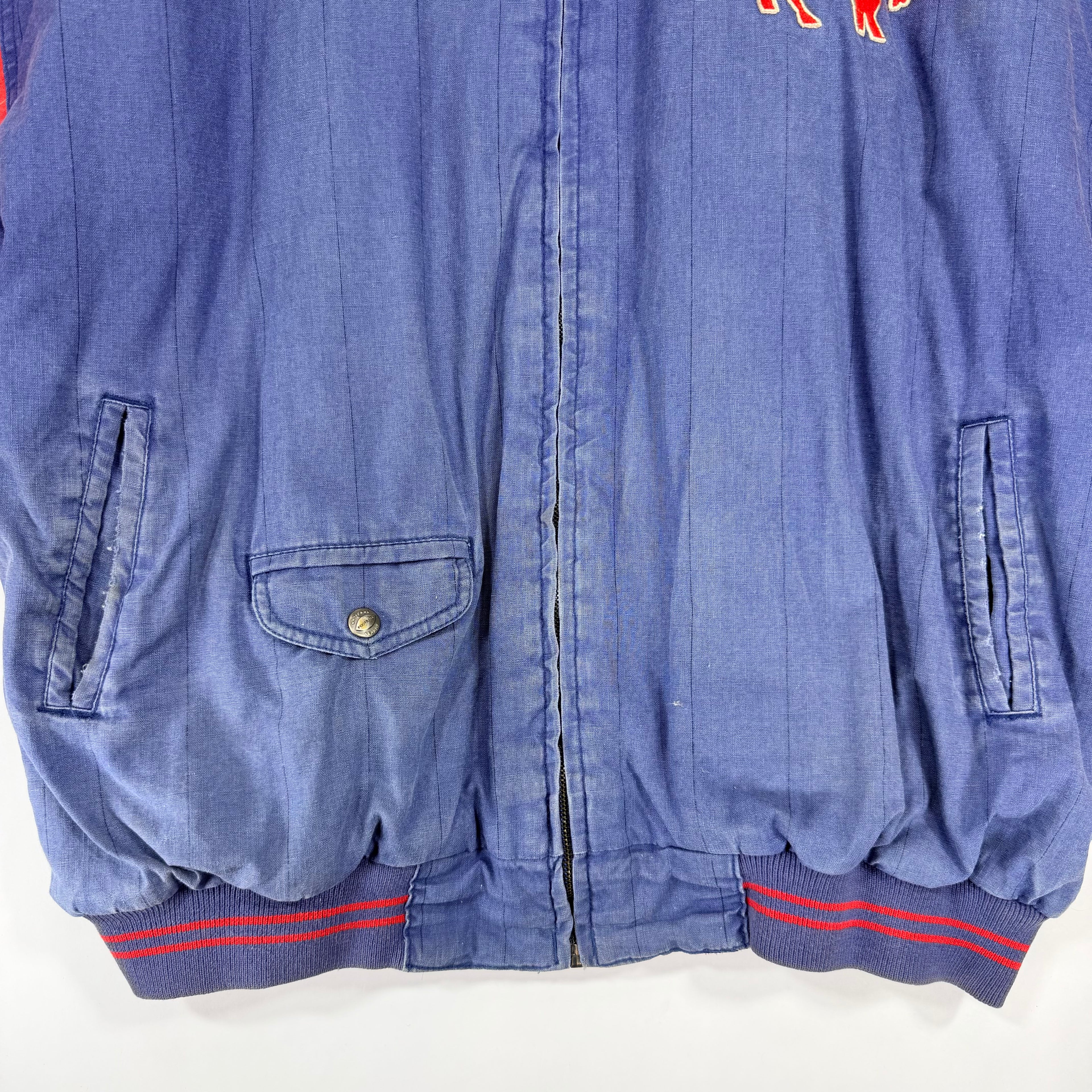 Vintage Buffalo Bills Pinstripe Mirage Jacket XXL