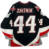 Vintage Buffalo Sabres Alexei Zhitnik Signed Jersey Large