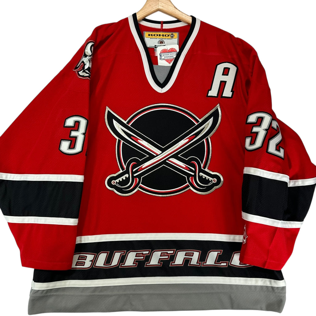 Vintage Buffalo Sabres Rob Ray Alternate Jersey Shirt XL