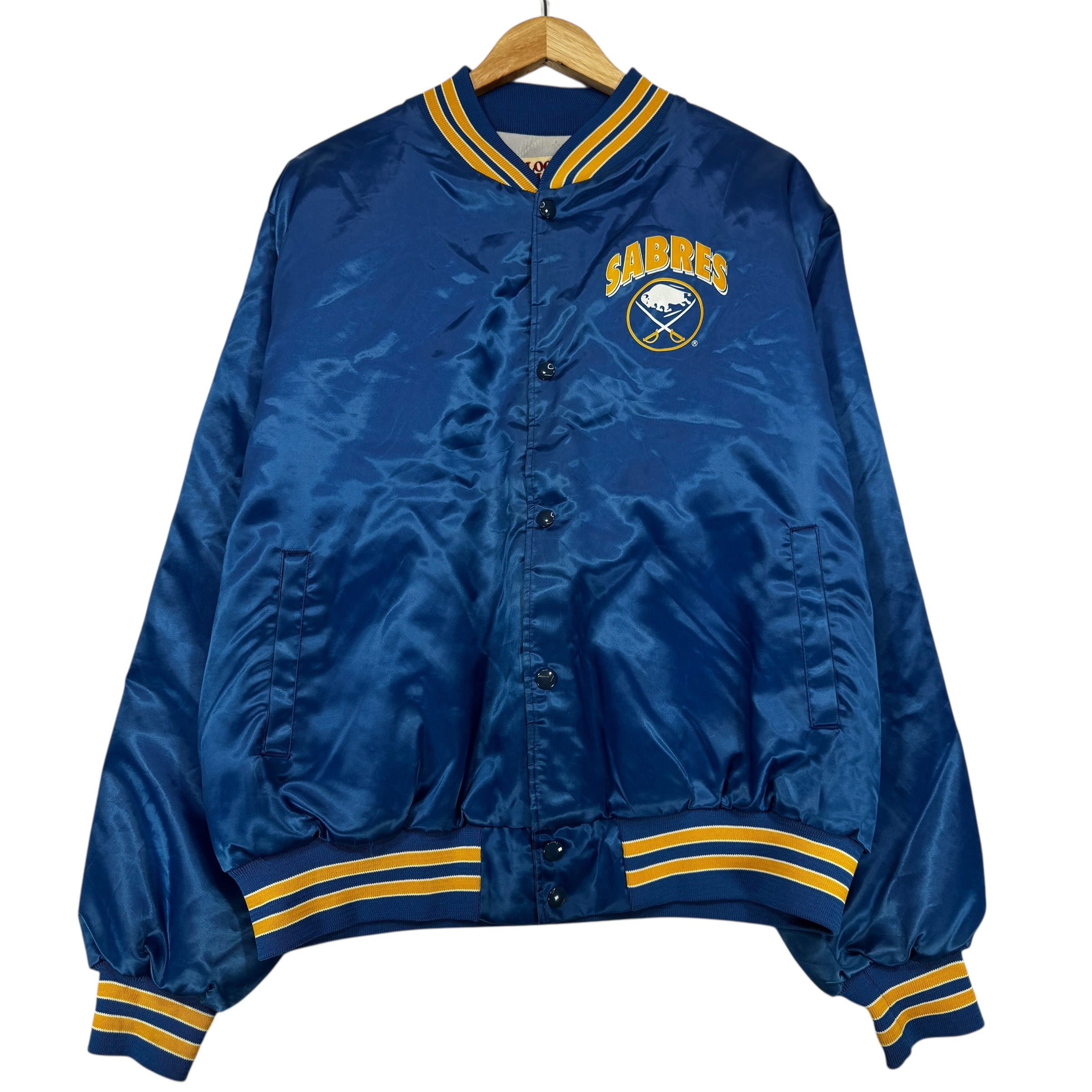 Vintage Buffalo Sabres Satin Jacket XL
