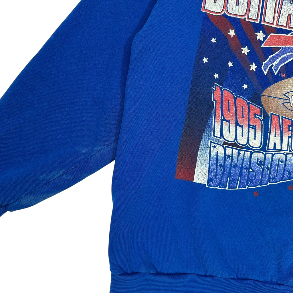 Vintage Buffalo Bills 1995 Division Champs Crewneck Sweatshirt Large