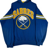 Vintage Buffalo Sabres Hoodie Sweatshirt Large