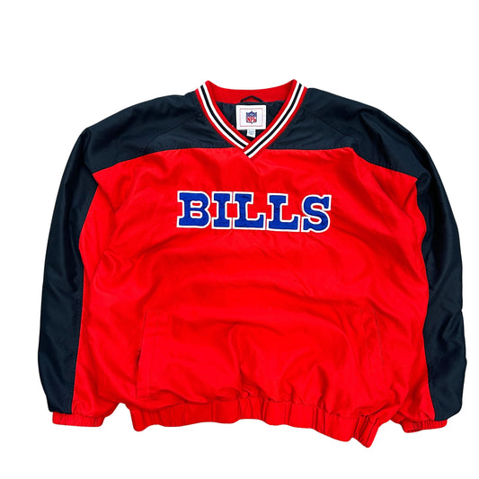 Vintage Buffalo Bills Pullover Windbreaker XXL