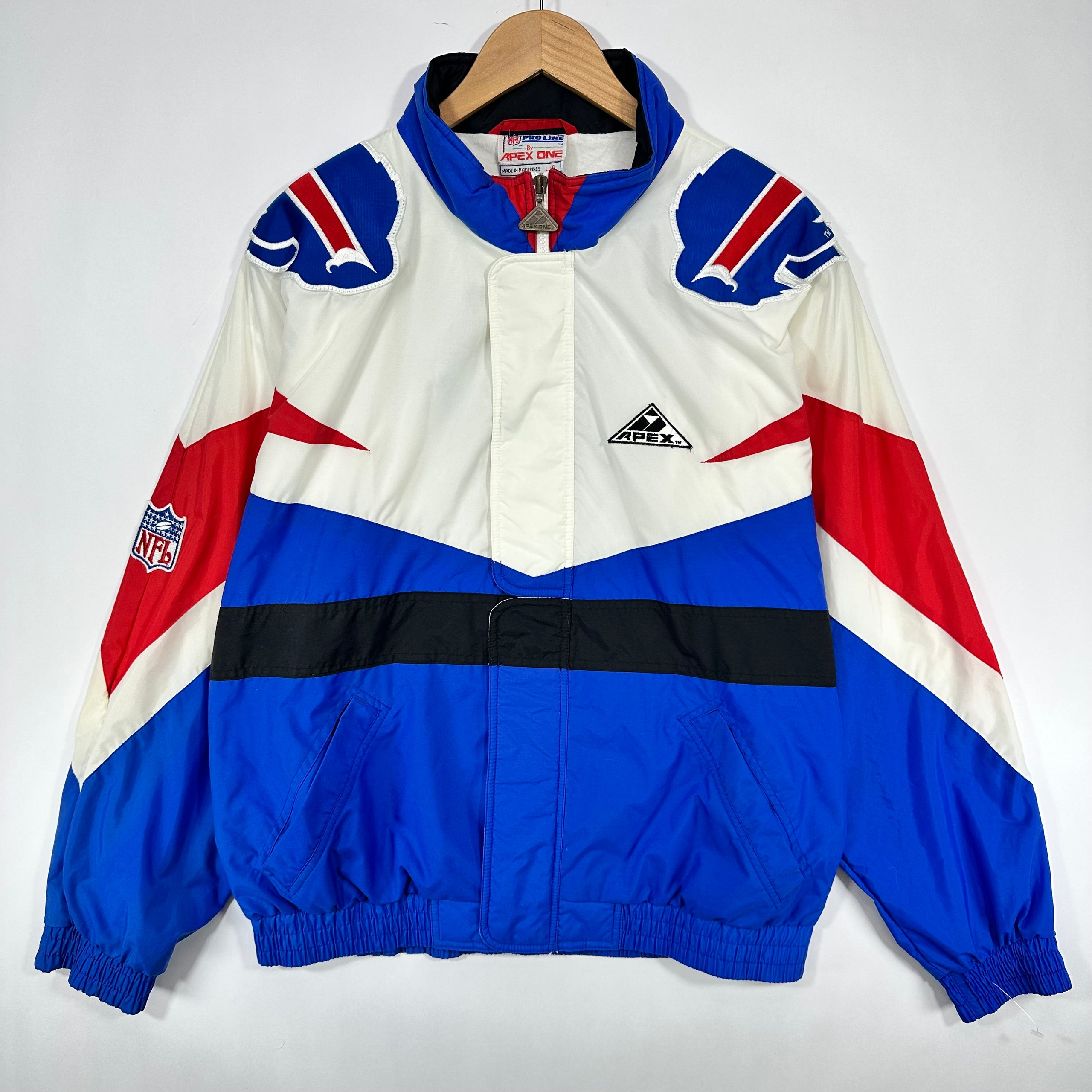 Vintage Buffalo Bills Windbreaker Jacket Large