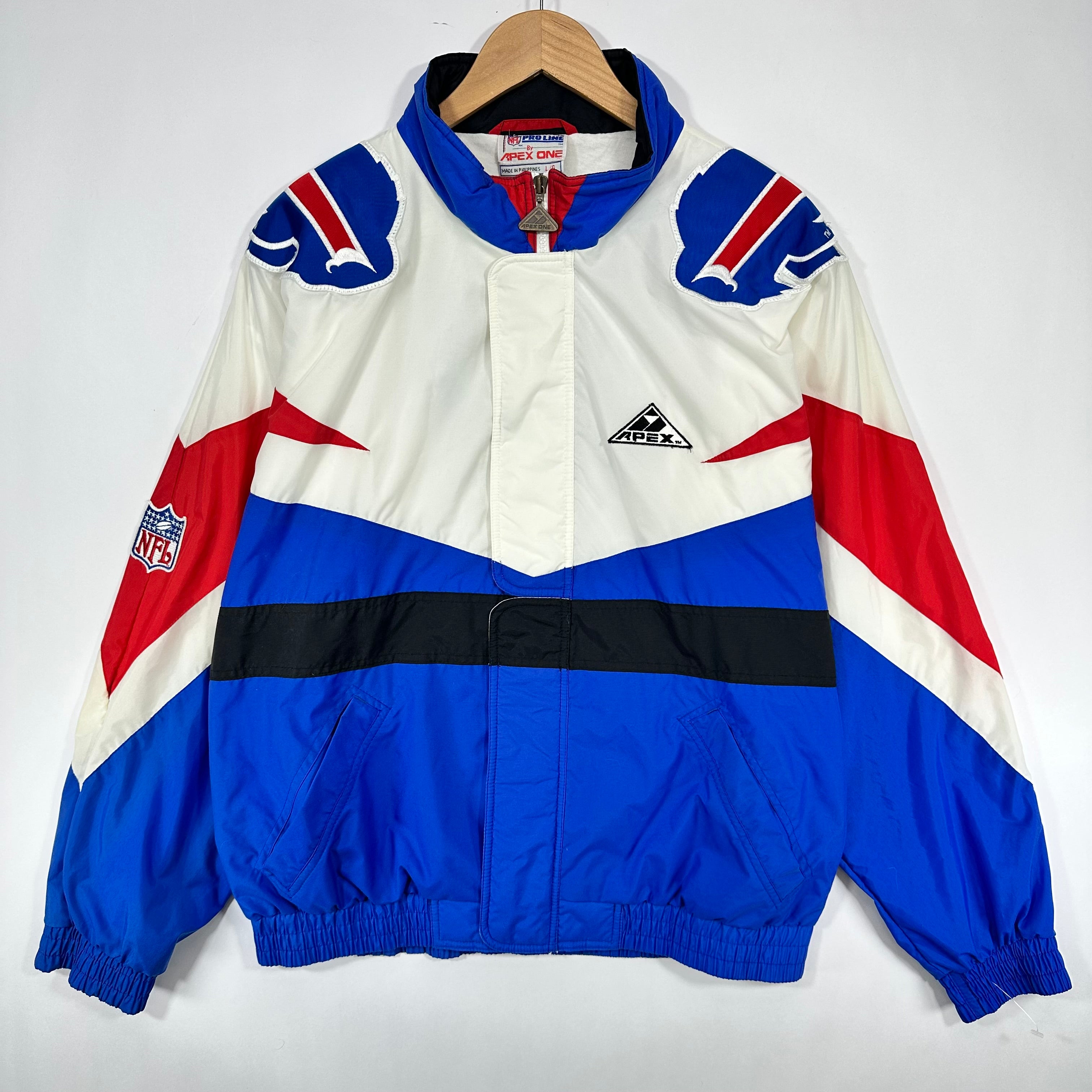 Vintage Buffalo Bills Windbreaker Jacket Large