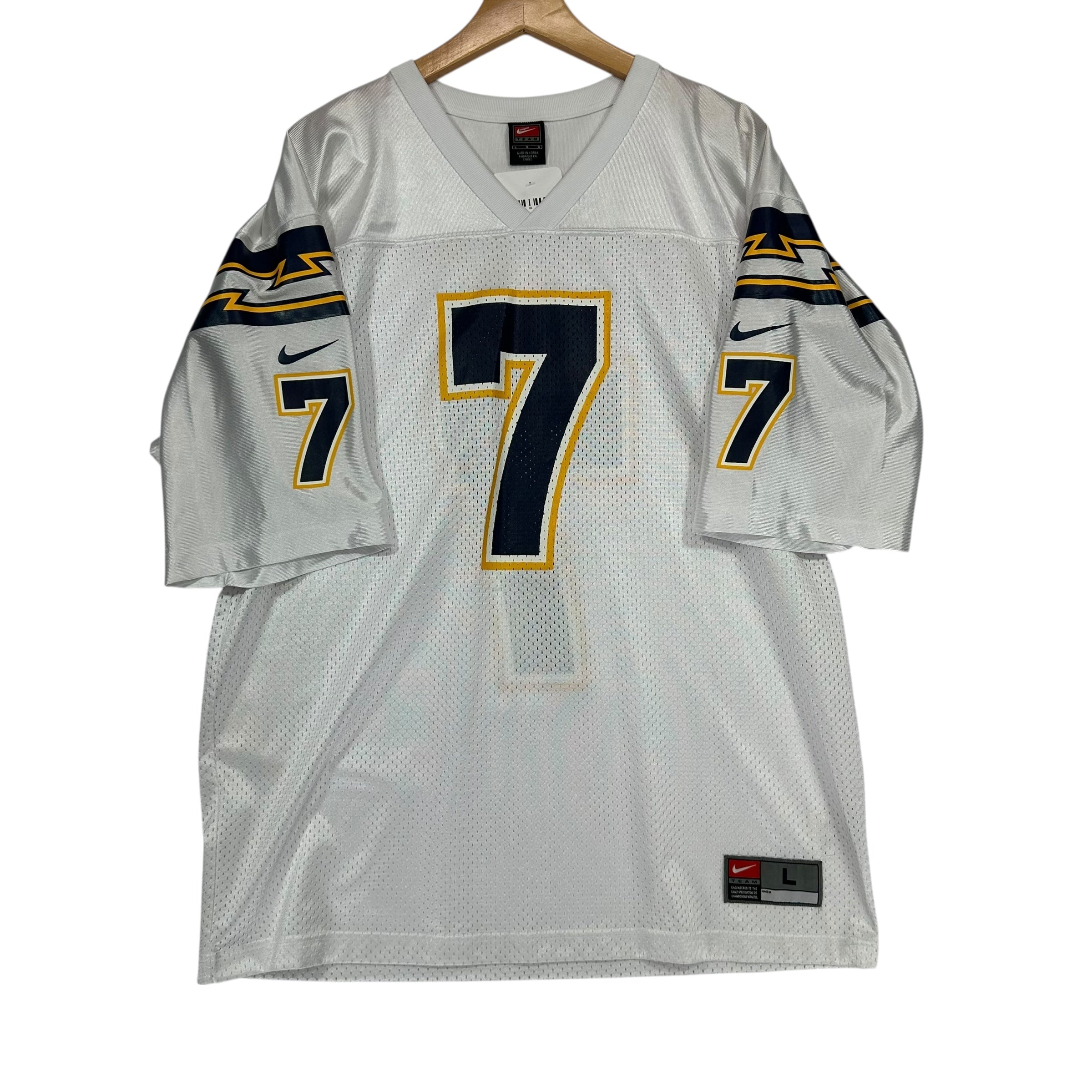 Vintage Buffalo Bills Doug Flutie Chargers Jersey Shirt Large